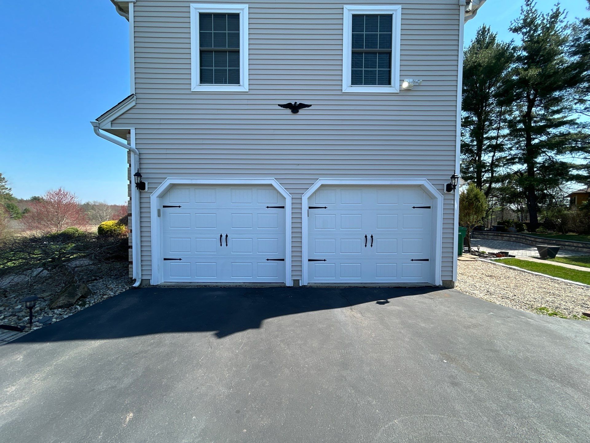 Garage door Replacement  by DiGiorgi Roofing and Siding Inc