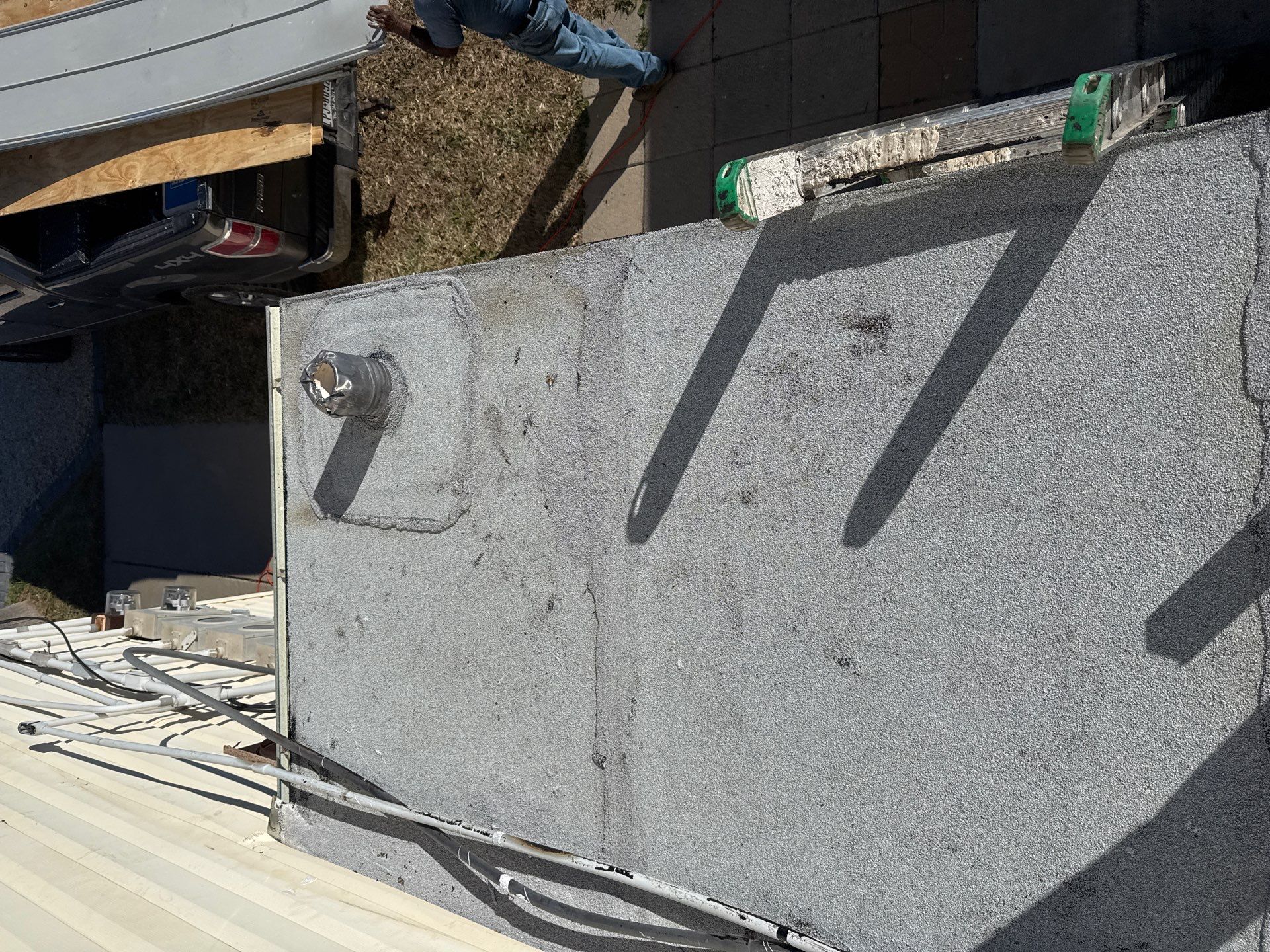 Mustang Island Flat Top by Bayfront Roofing and Construction