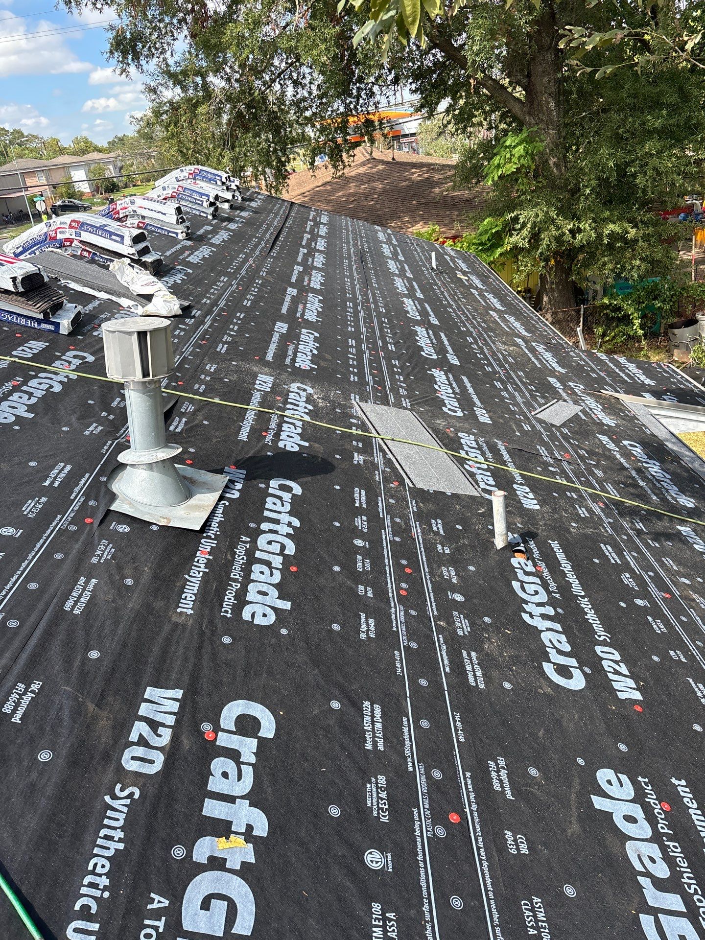 Residential Roofing Repair using Owen's Corning Duration (Lifetime) Shingles by Roof Repair Company