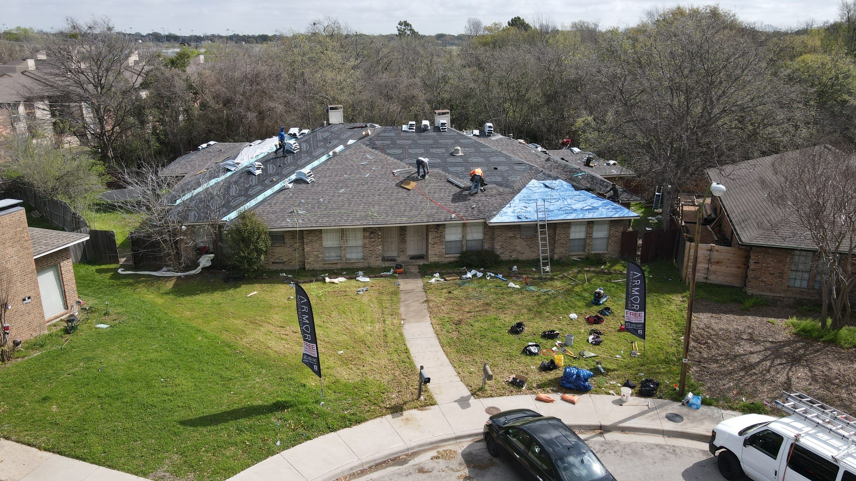 Project in Dallas by Armor Roofing | Exteriors