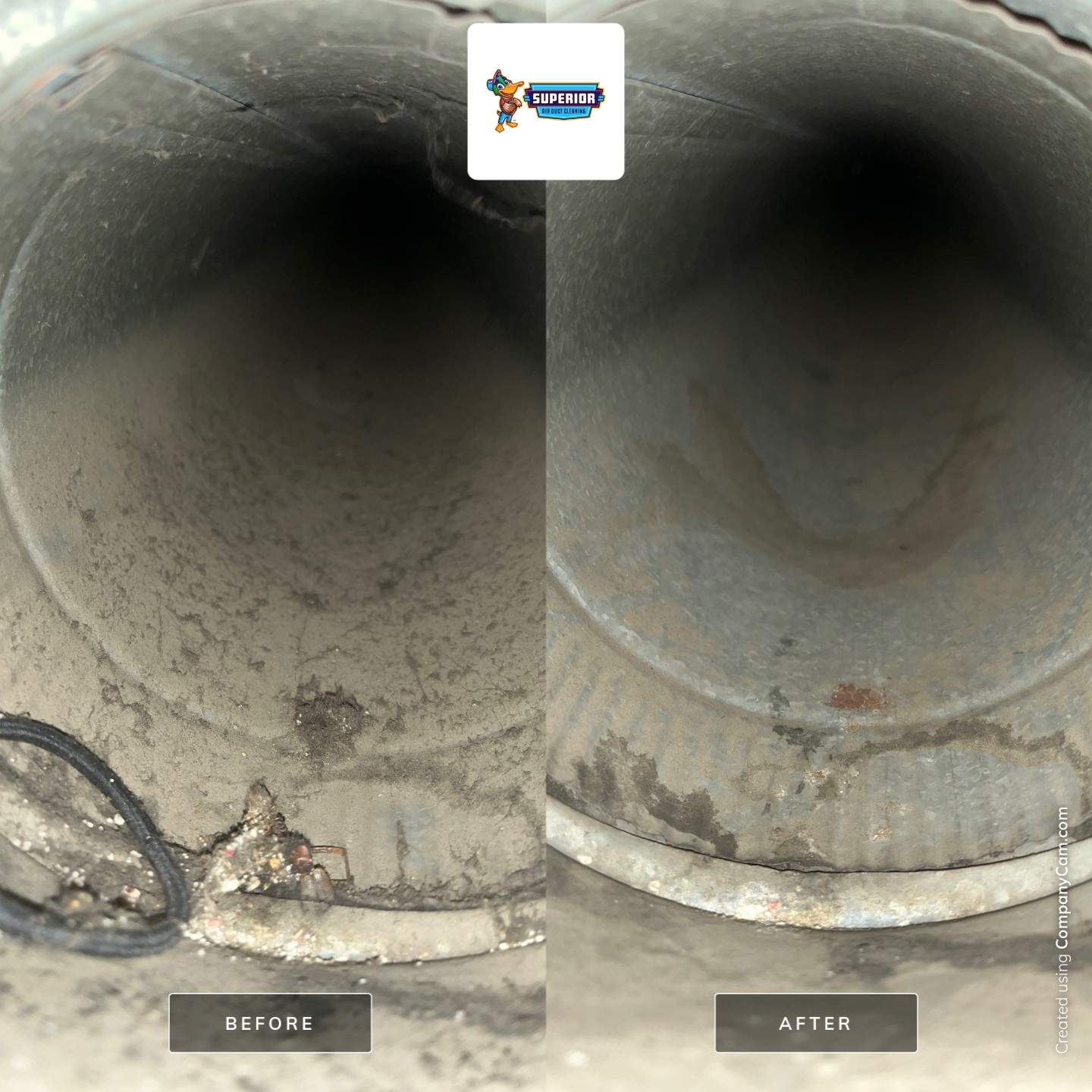 Air Duct Cleaning With a Vacuum Truck in Wellsville, OH by Superior Air Duct Cleaning