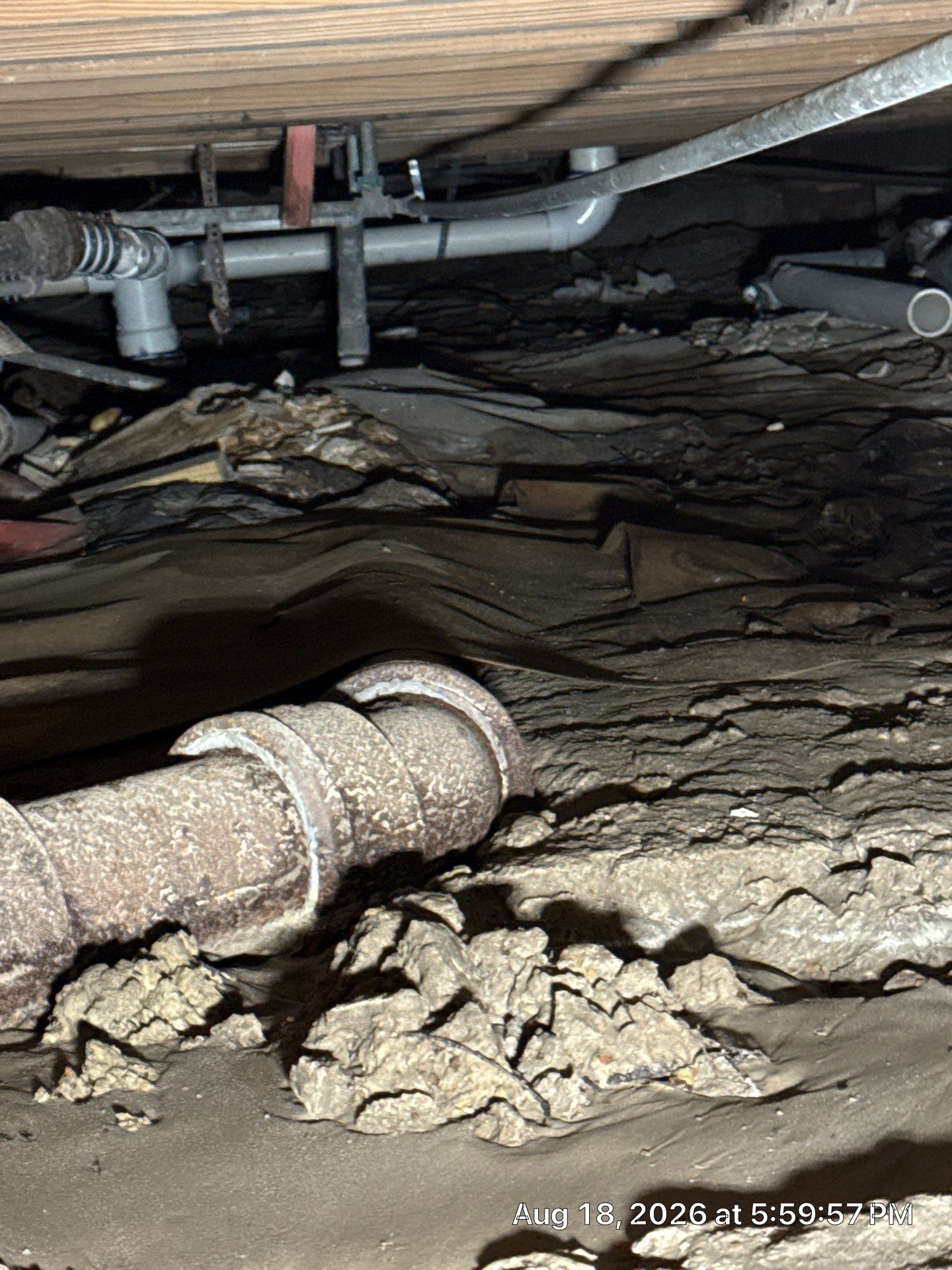 Crawlspace Cast-Iron Pipe Replacement and Plumbing Updates in College Station by 4L Contracting LLC