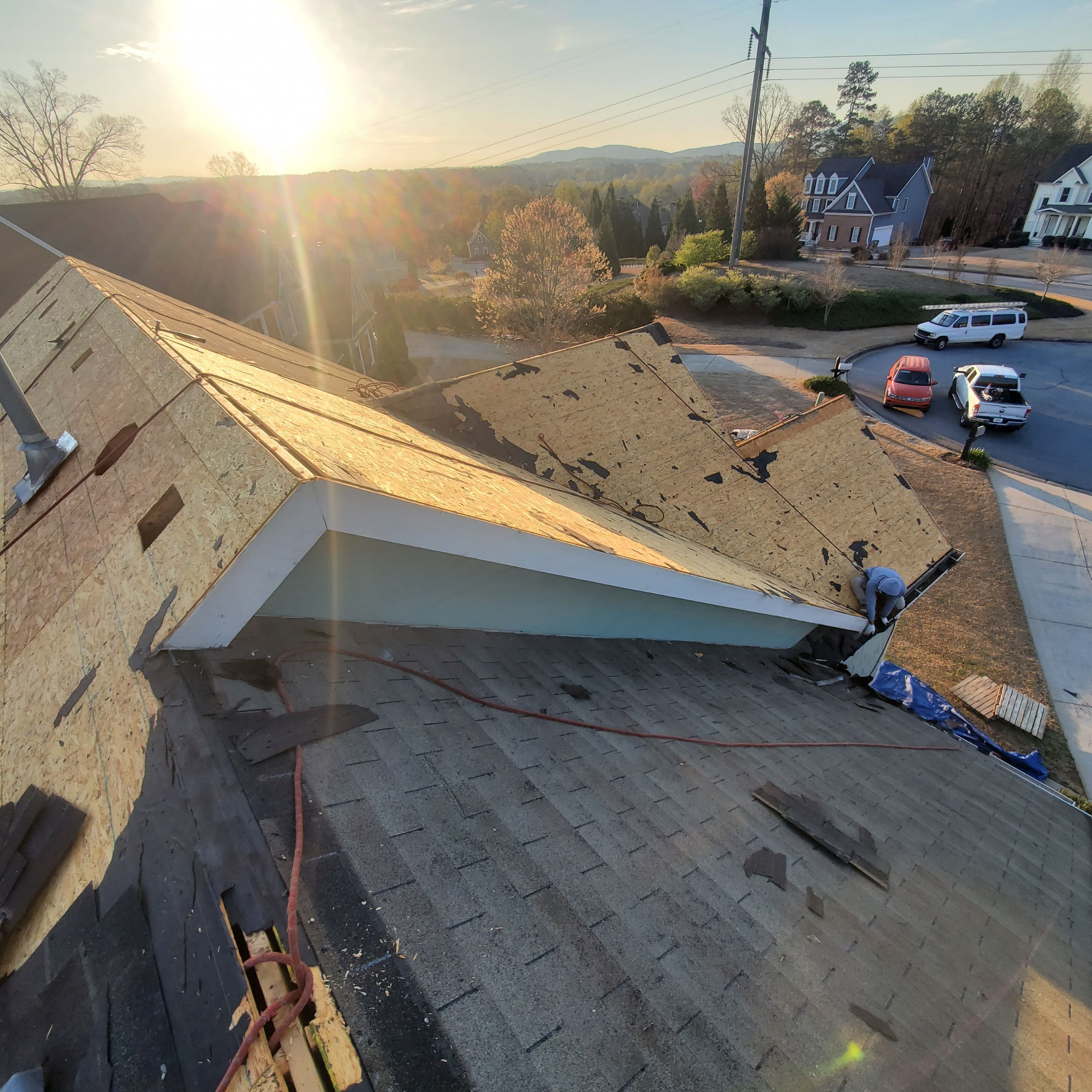 Commercial Roofing Installation using Owens Corning by Inspector Roofing and Restoration