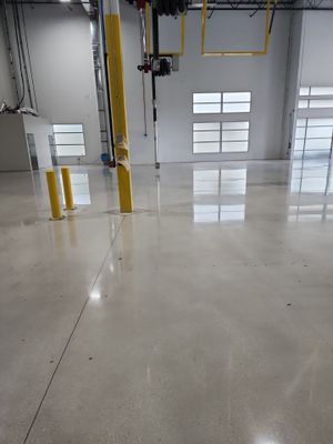 Pepsi Warehouse Concrete Polishing