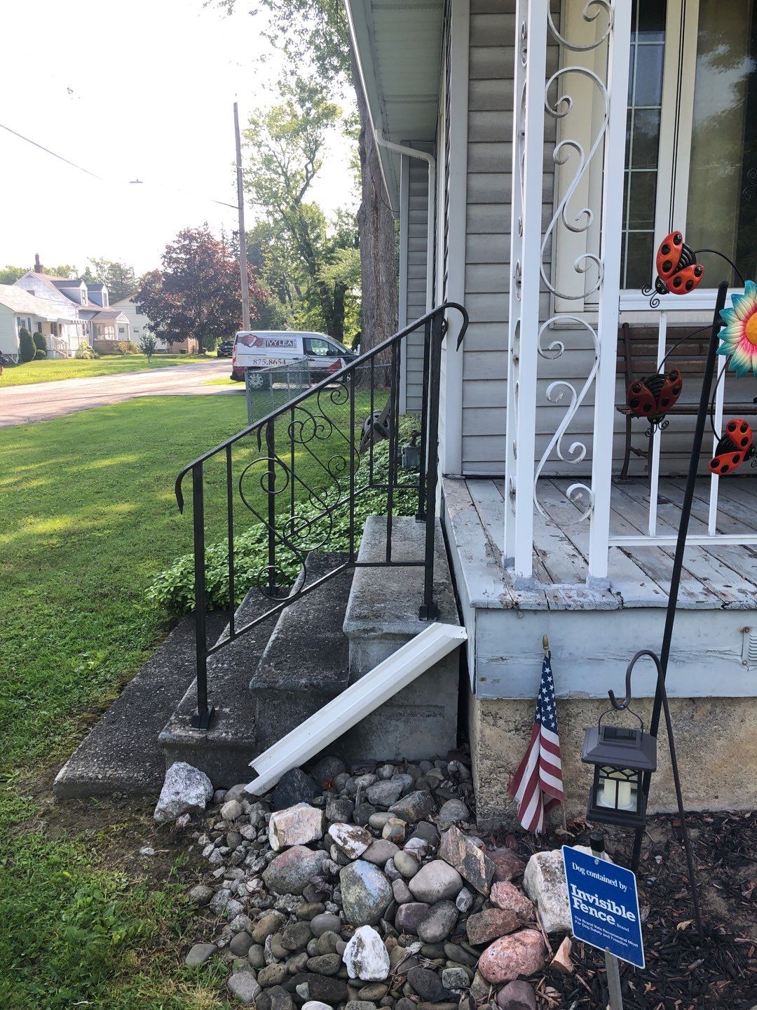 Porch and Entry Door by Ivy Lea Construction