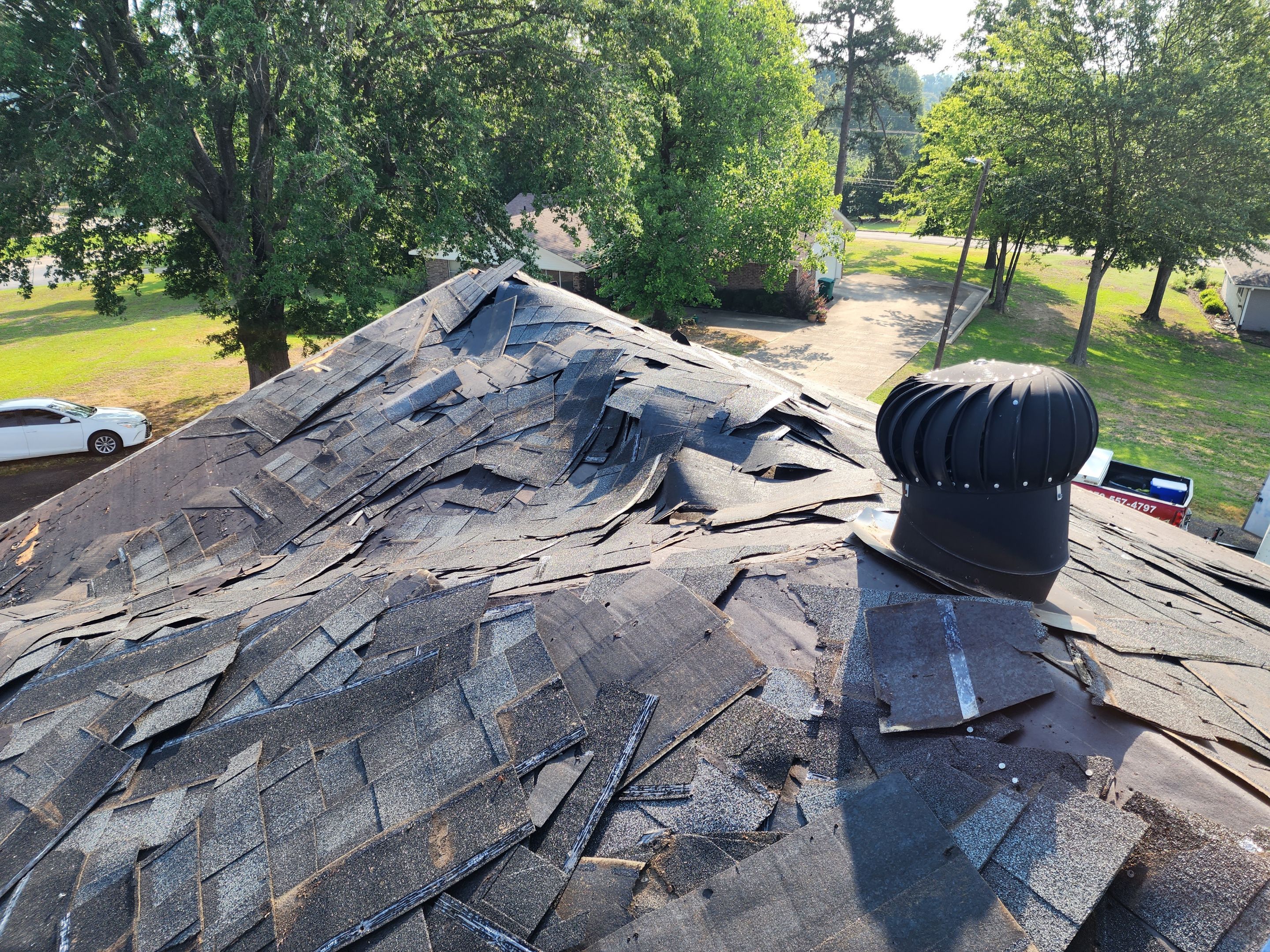 Residential Shingle Reroof using Malarkey Vista by Hostetler Roofing