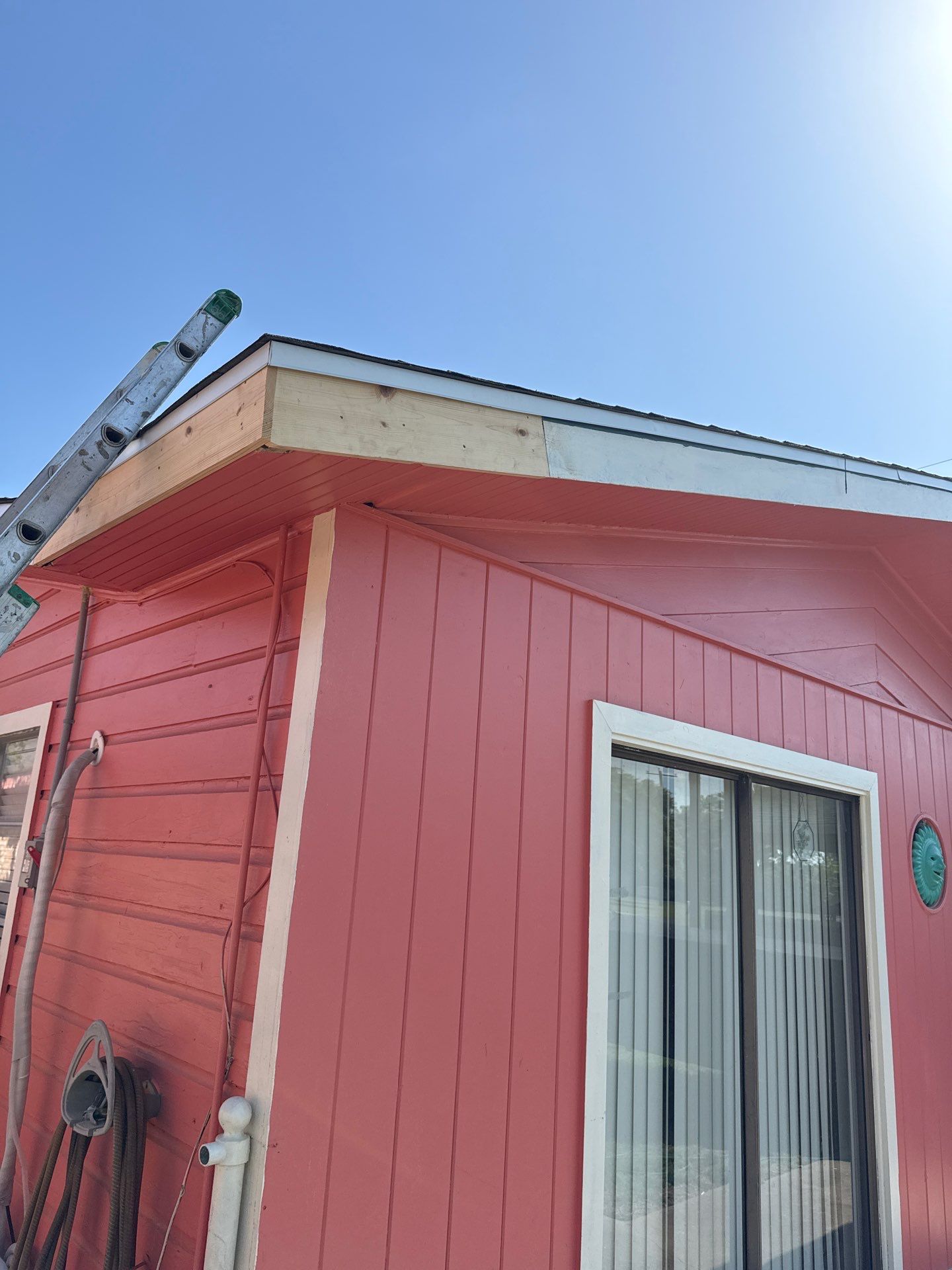 Perfectly Pink in Rockport Texas by Bayfront Roofing and Construction