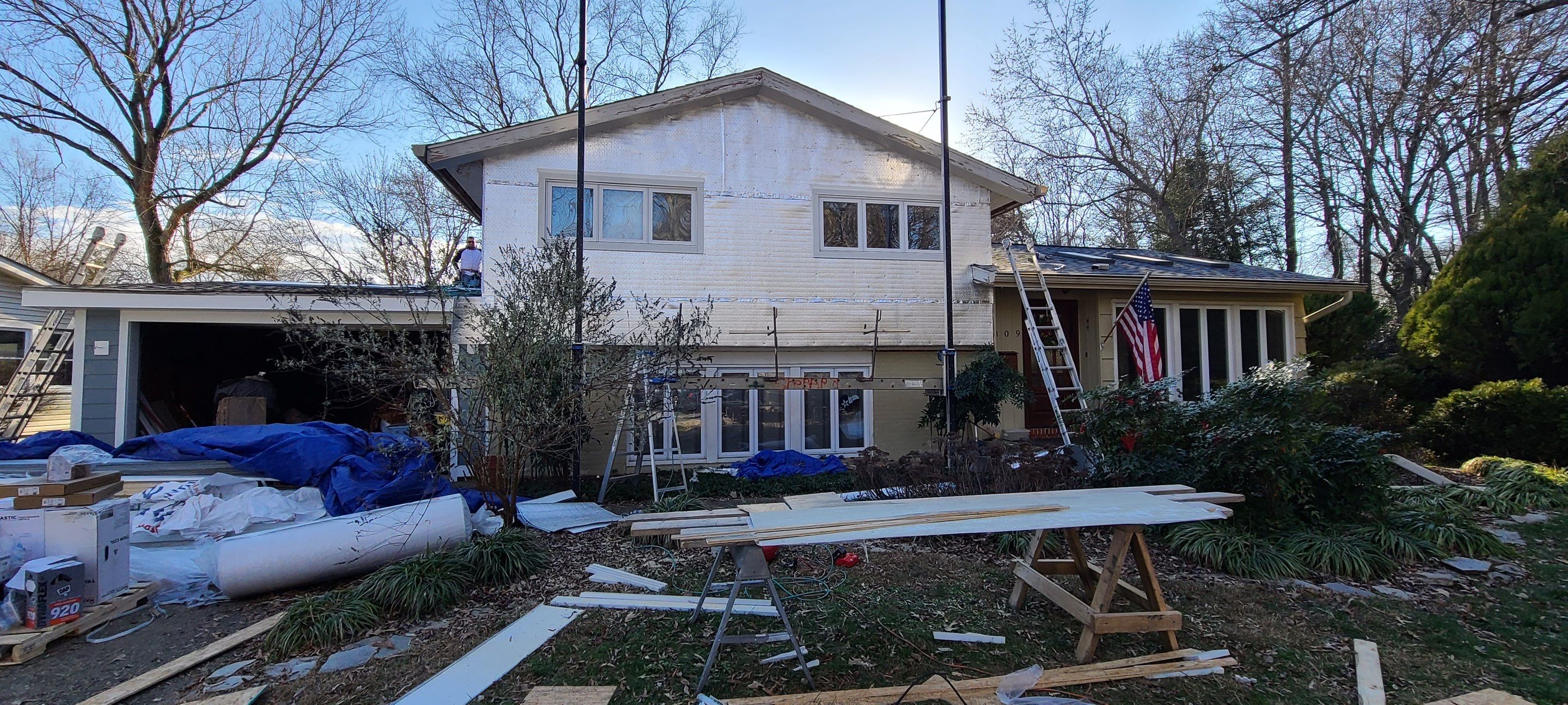 Siding Installation using James Hardie Siding by Window Depot of Annapolis