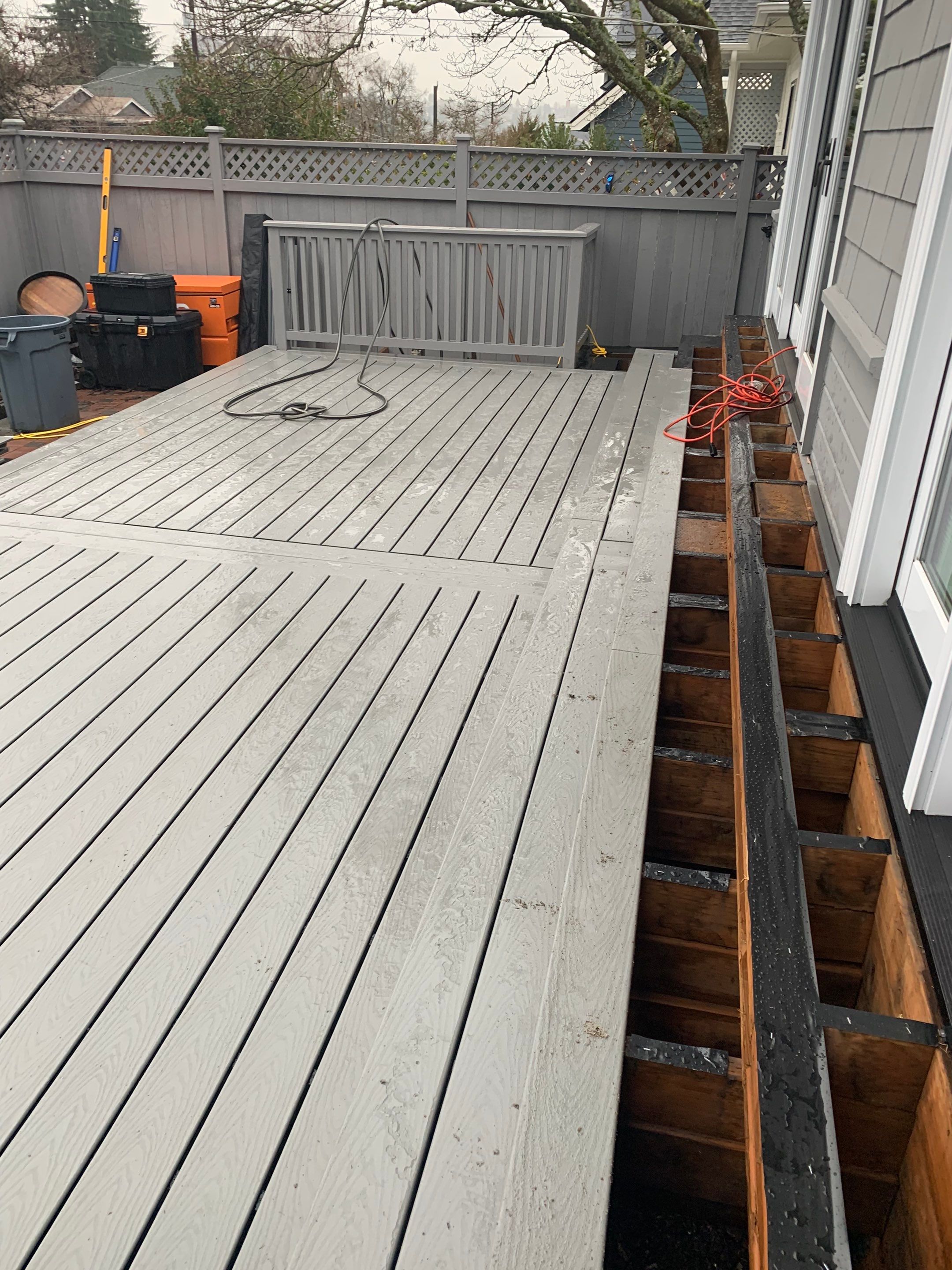 Tangletown Trex Resurface by Alki deck builders