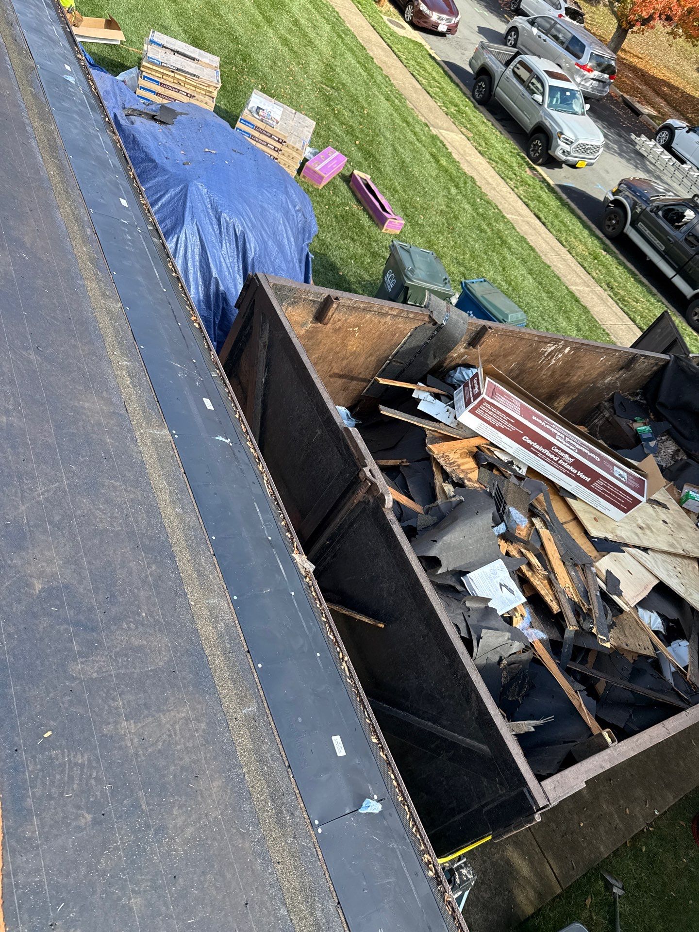 Faifax : Residential Roof Replacement with CertainTeed Landmark Pro in Max Def Coastal Blue  by RM Banning, Inc.