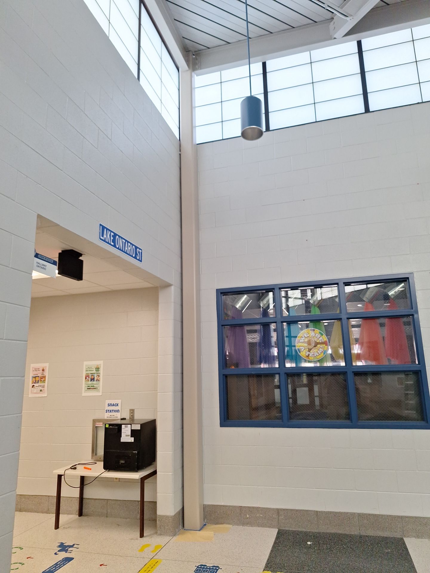 Interior Drywall Patching and repainting for Oakridge School district! by Gordon Painting