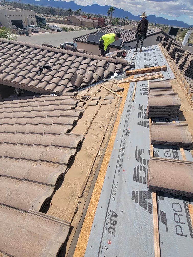 Sandstone Beige Concrete Tile by Reimagine Roofing