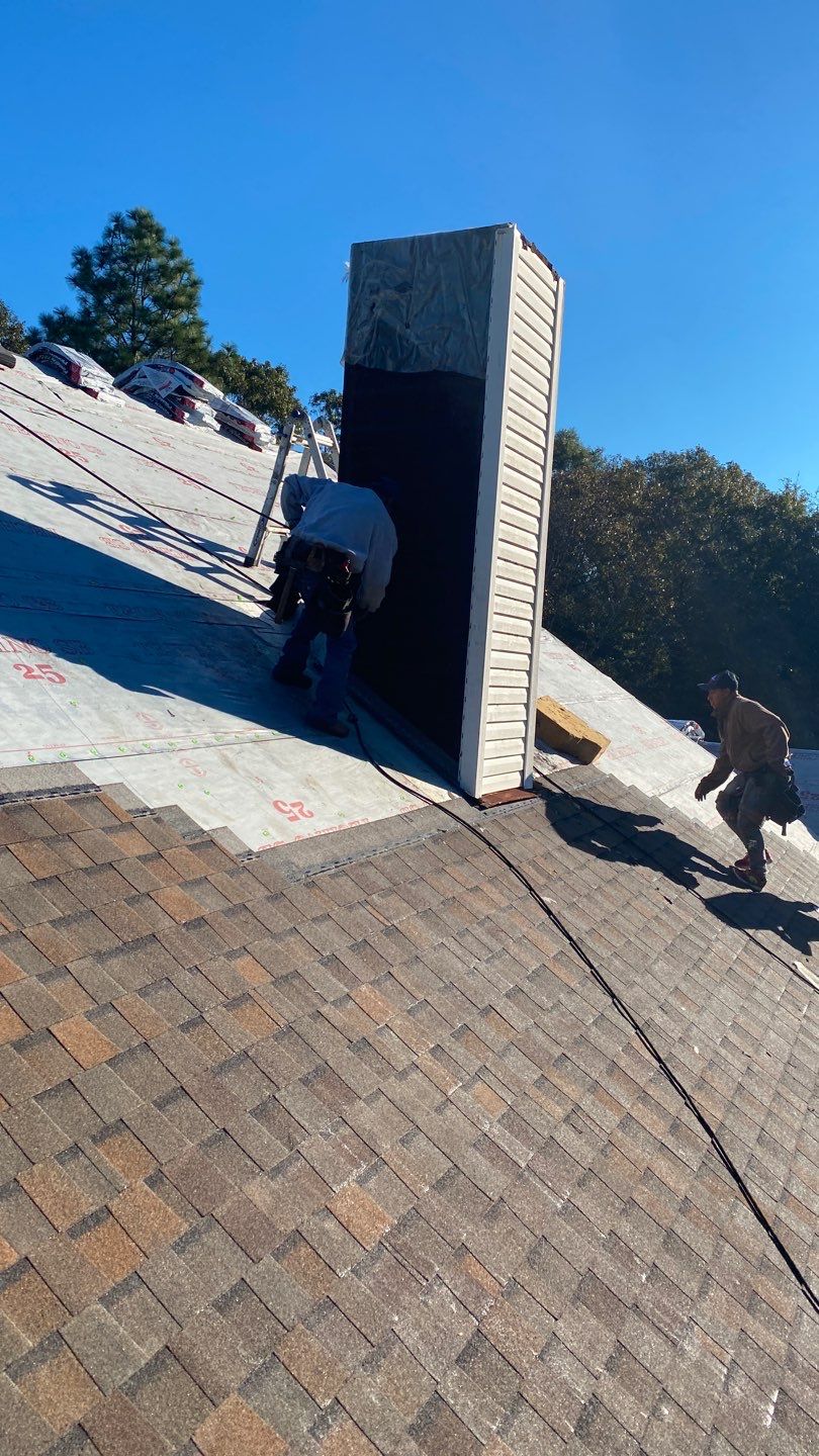 Residential Roofing Installation using Roof Replacement by American Roofing & Construction LLC