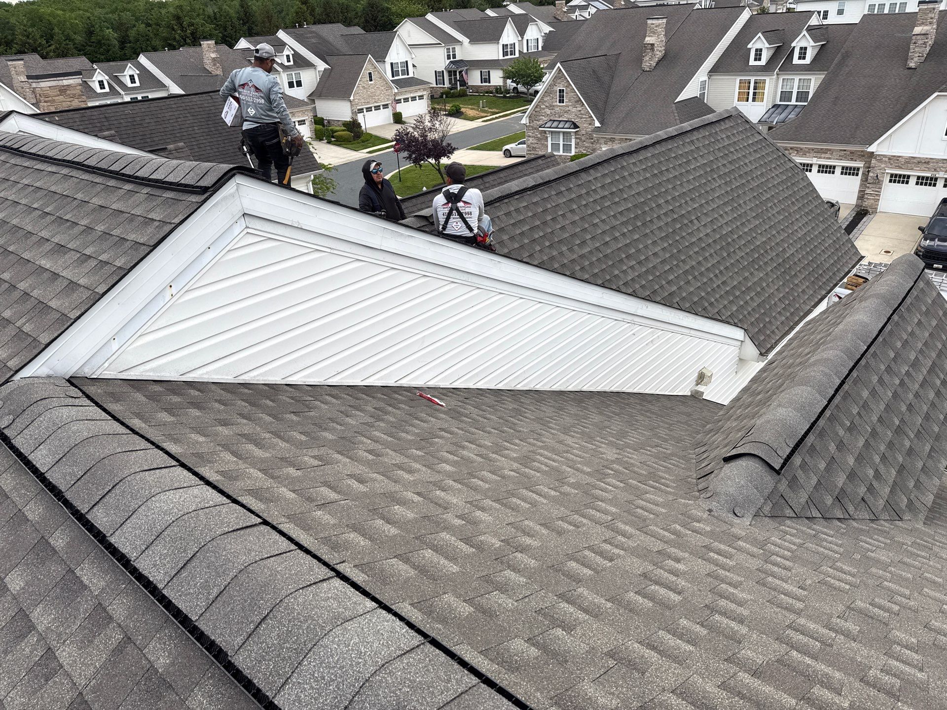 Residential Roofing Installation using GAF Timberline HDZ by Matter Roofing & Construction