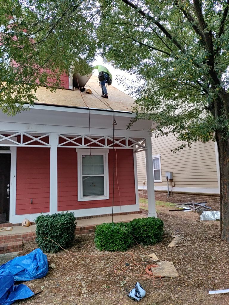Residential Roofing Installation using Owens Corning by Inspector Roofing and Restoration
