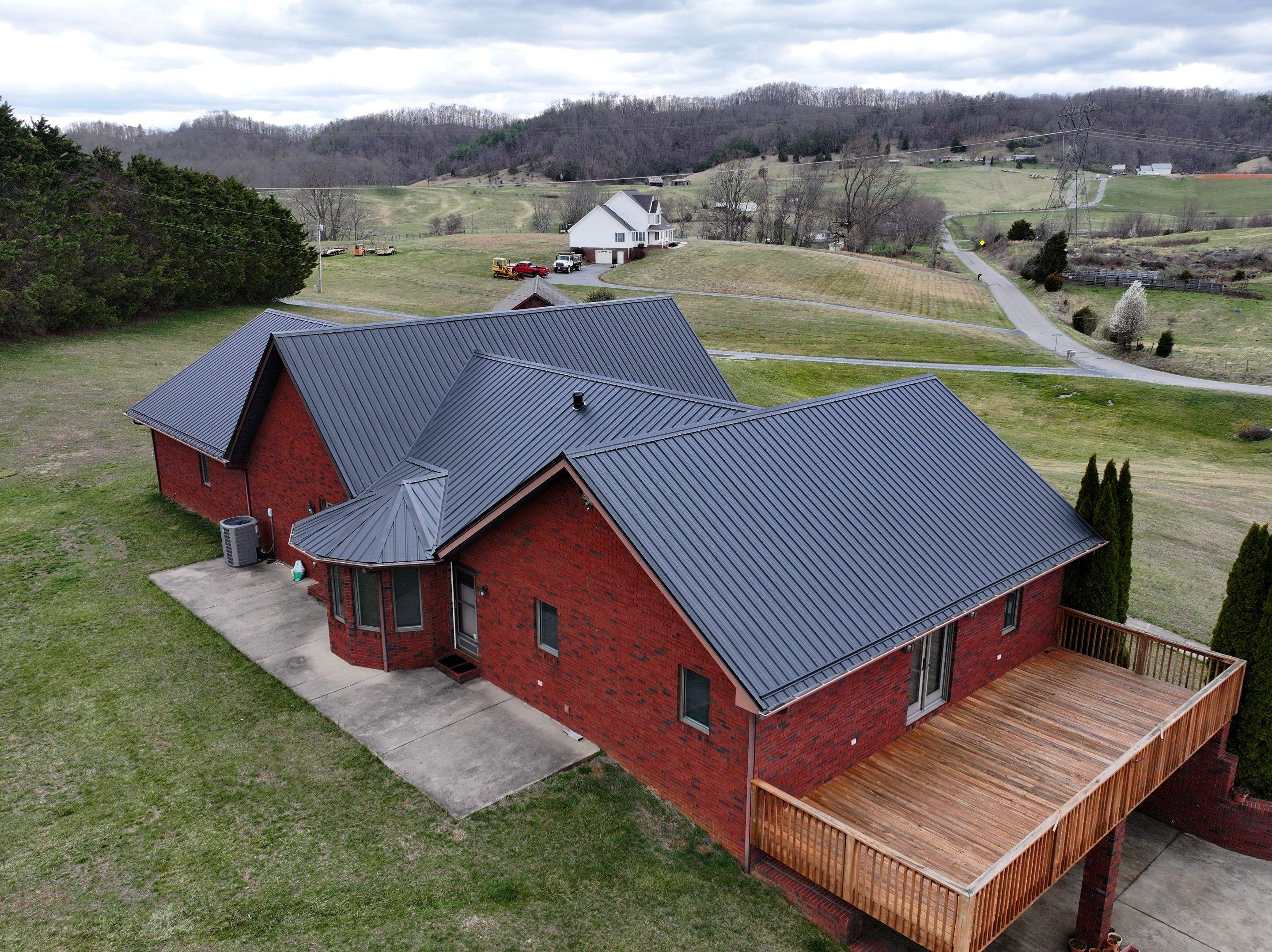 Black Frost 26 Gauge by Omnia Roofing