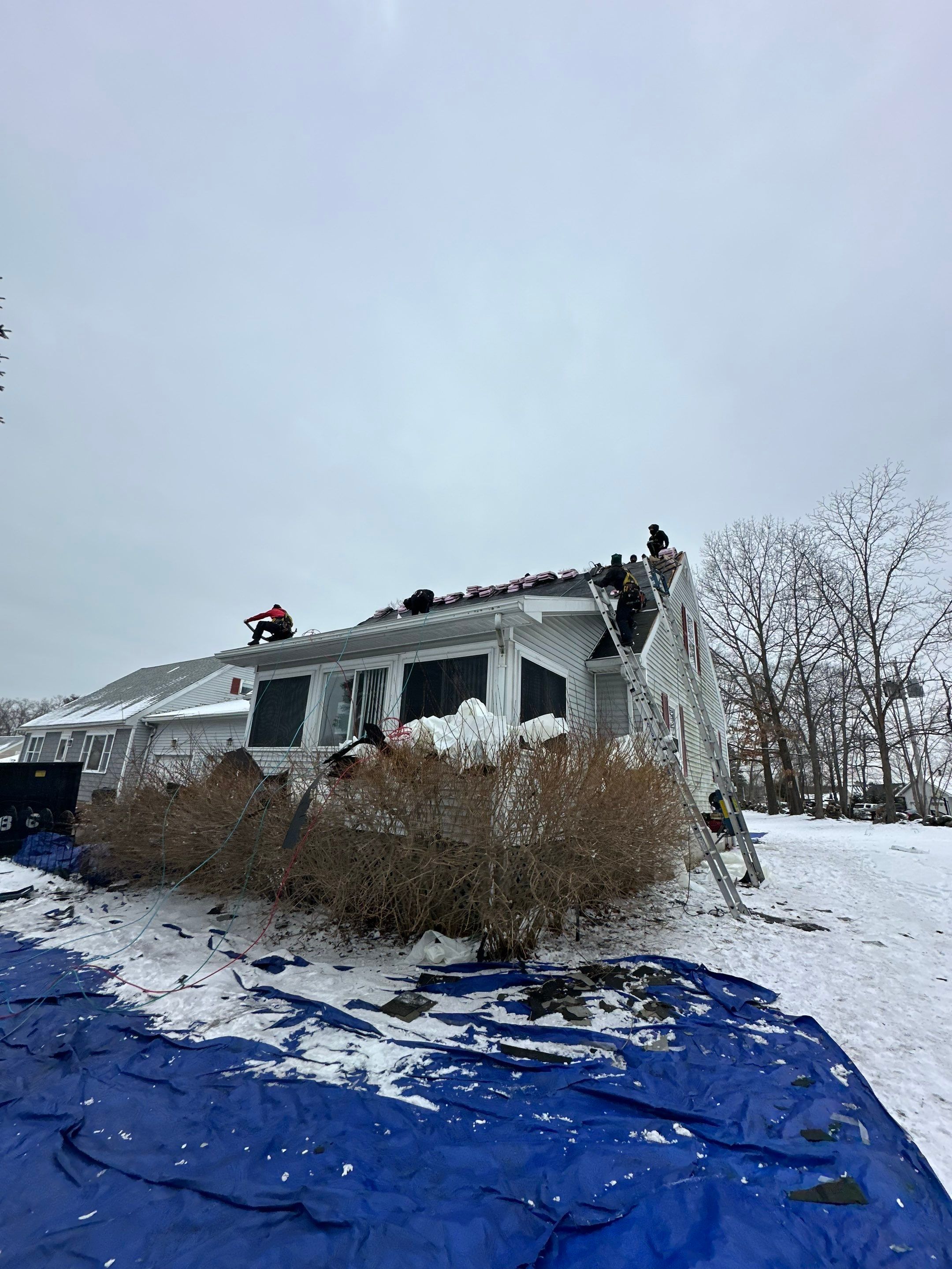 New Roof in Seabrook New Hampshire by Tall pine roofing