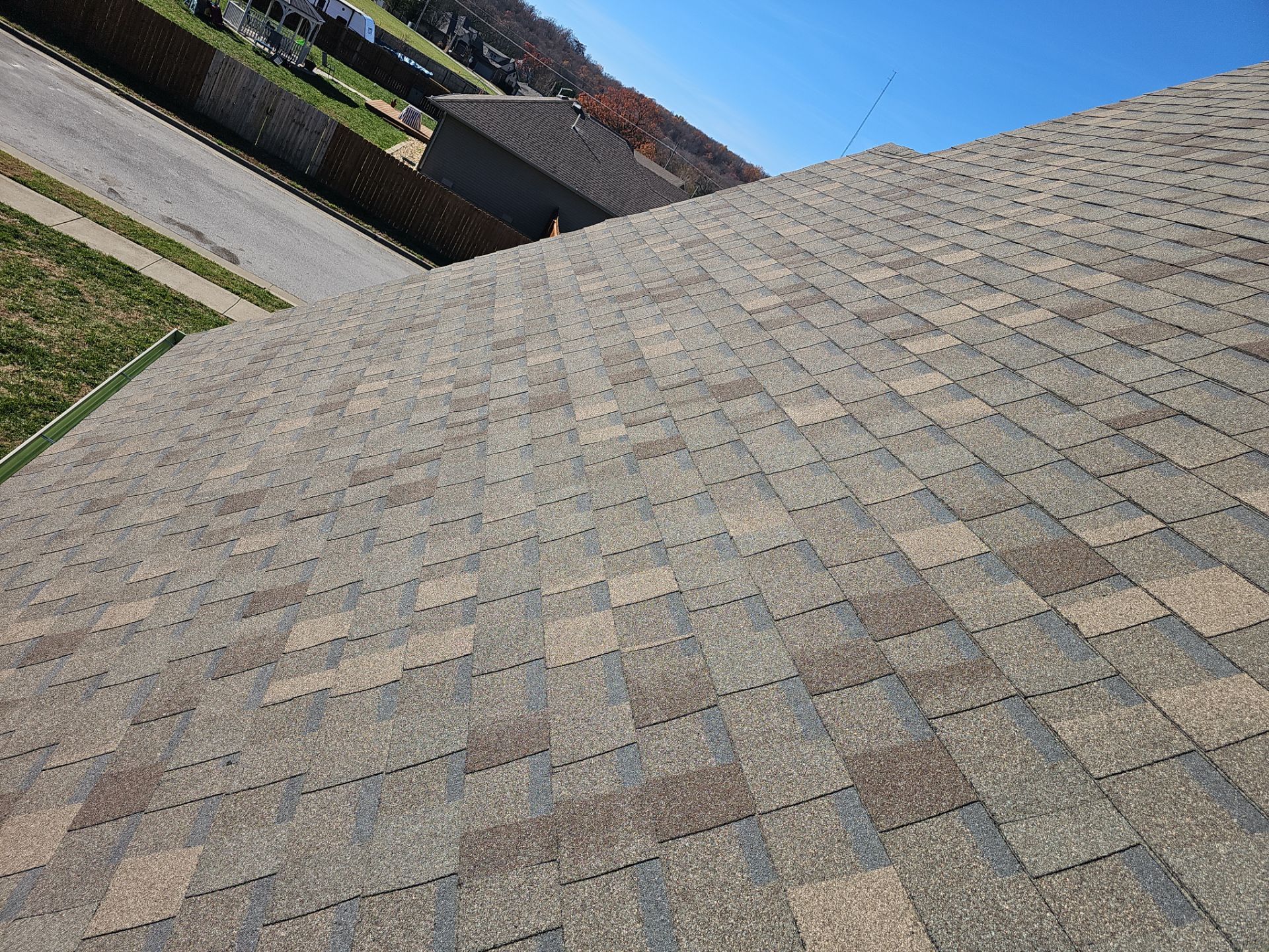 Residential Roof + Gutters & Downspouts Install  by Titan Commercial & Residential Roofing 