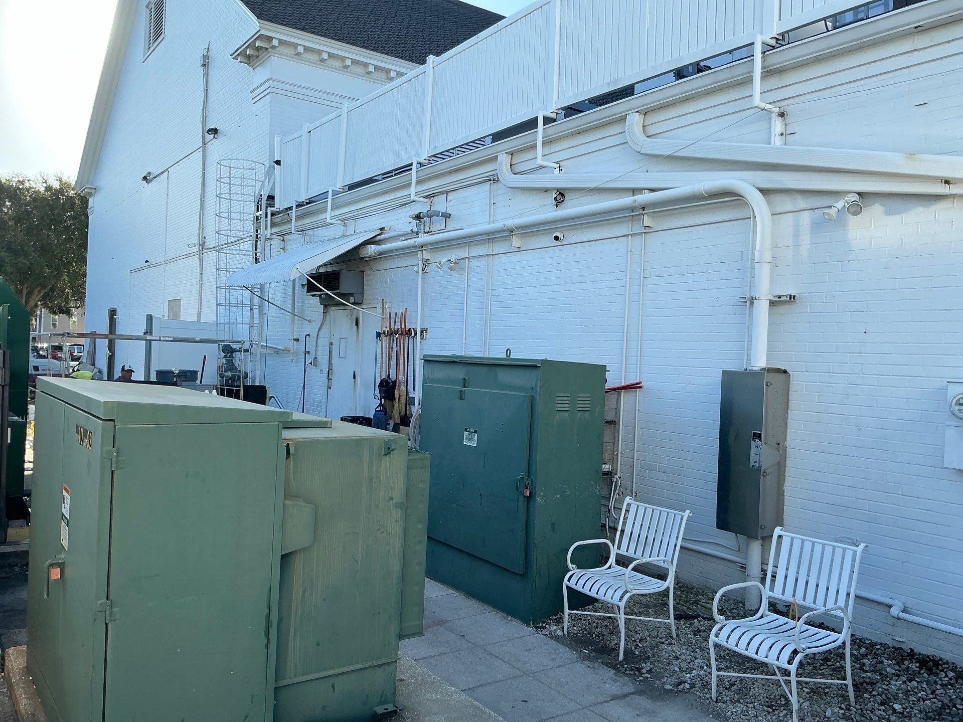 Round Downspouts and Seamless Gutter Installation in Tampa FL by Gutter Professors