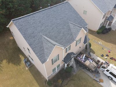 Residential Roofing Installation using Owens Corning