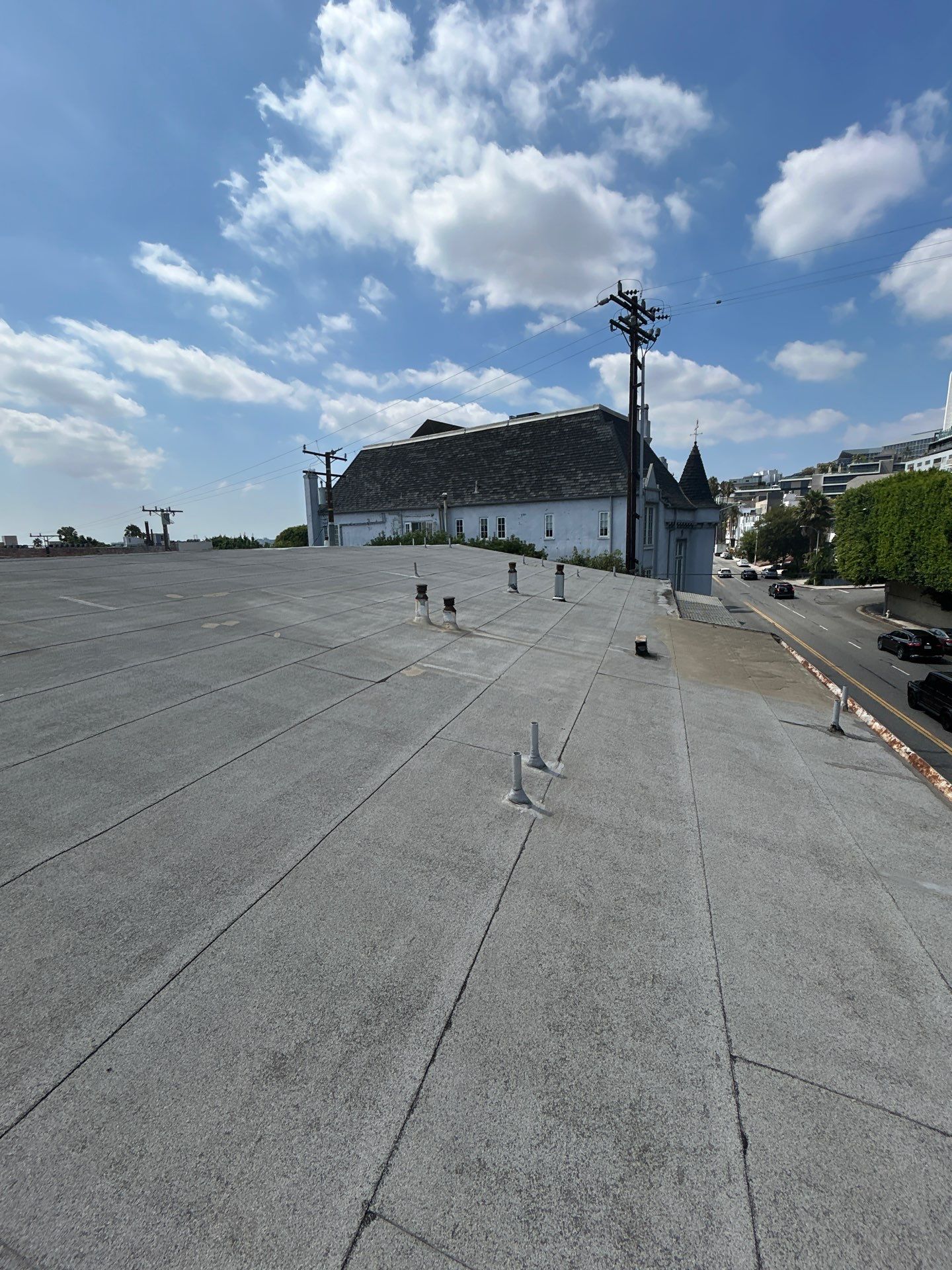 Silicone Coating - Apartment Building, West Hollywood by Hull Brothers Roofing