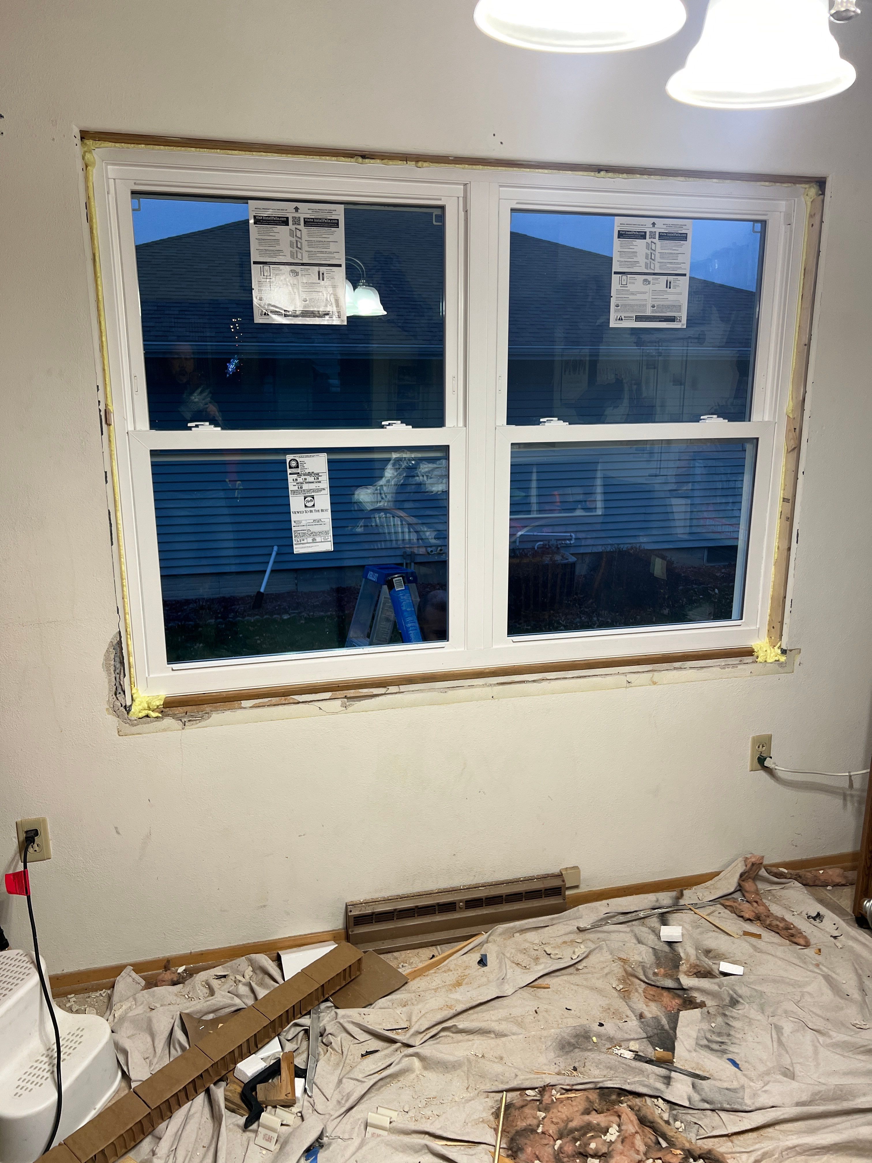 Window installation by United Windows and Siding LLC