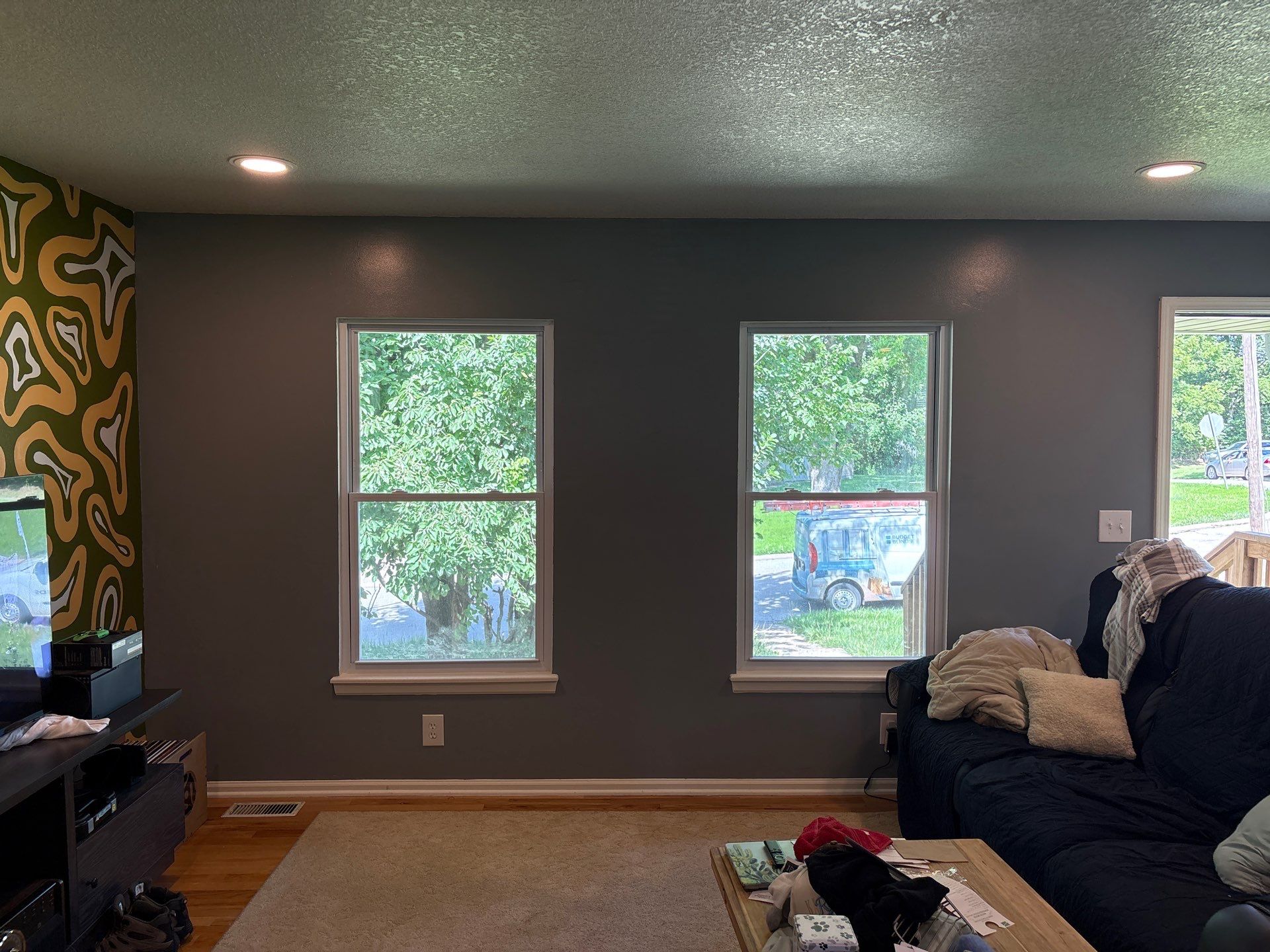 Whole Home Faux Wood Install by tracy.hickman@budgetblinds.com