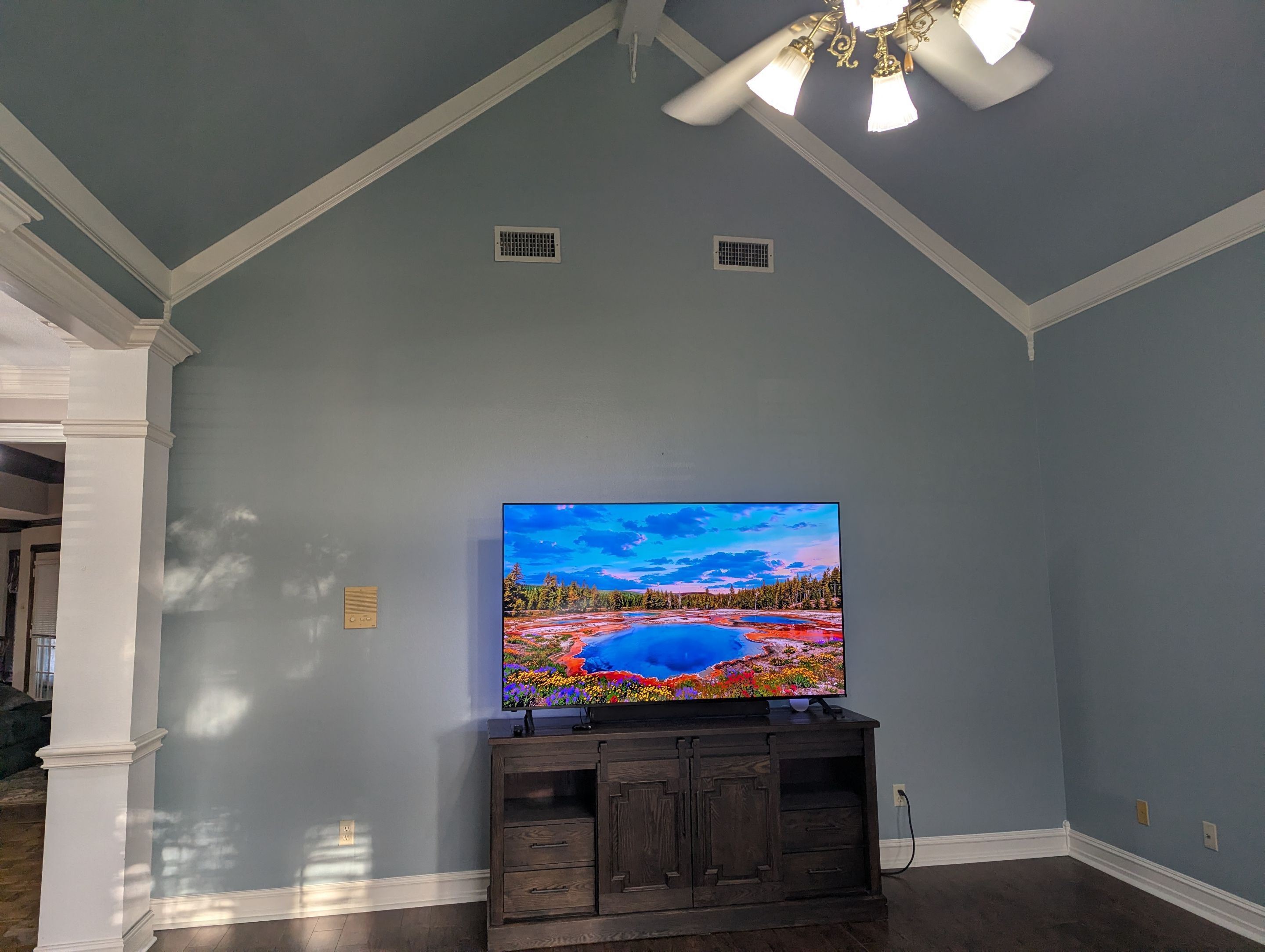 From Dark Burgundy to Fresh & Bright | Longview, TX Interior Painting by Quality Coats Painting