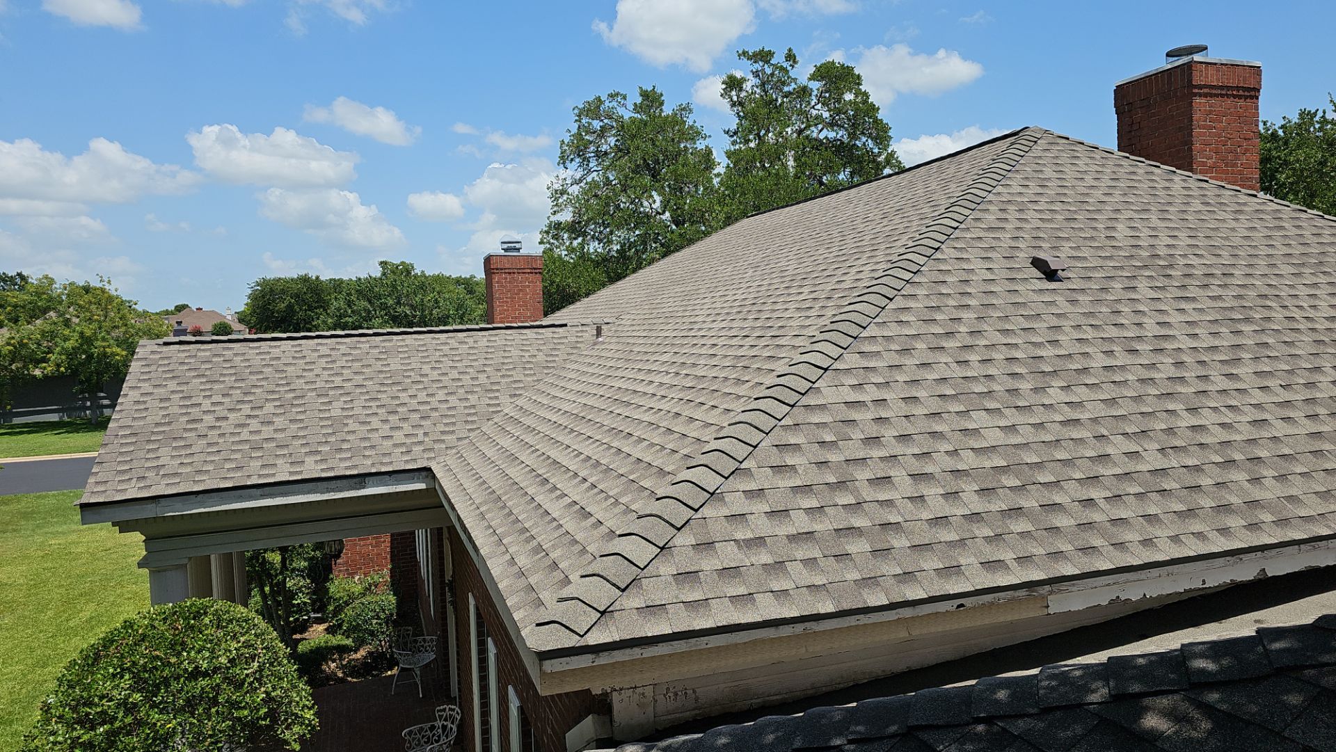 Residential Roof Replacement using GAF - HDZ - Weathered Wood by Action Exteriors