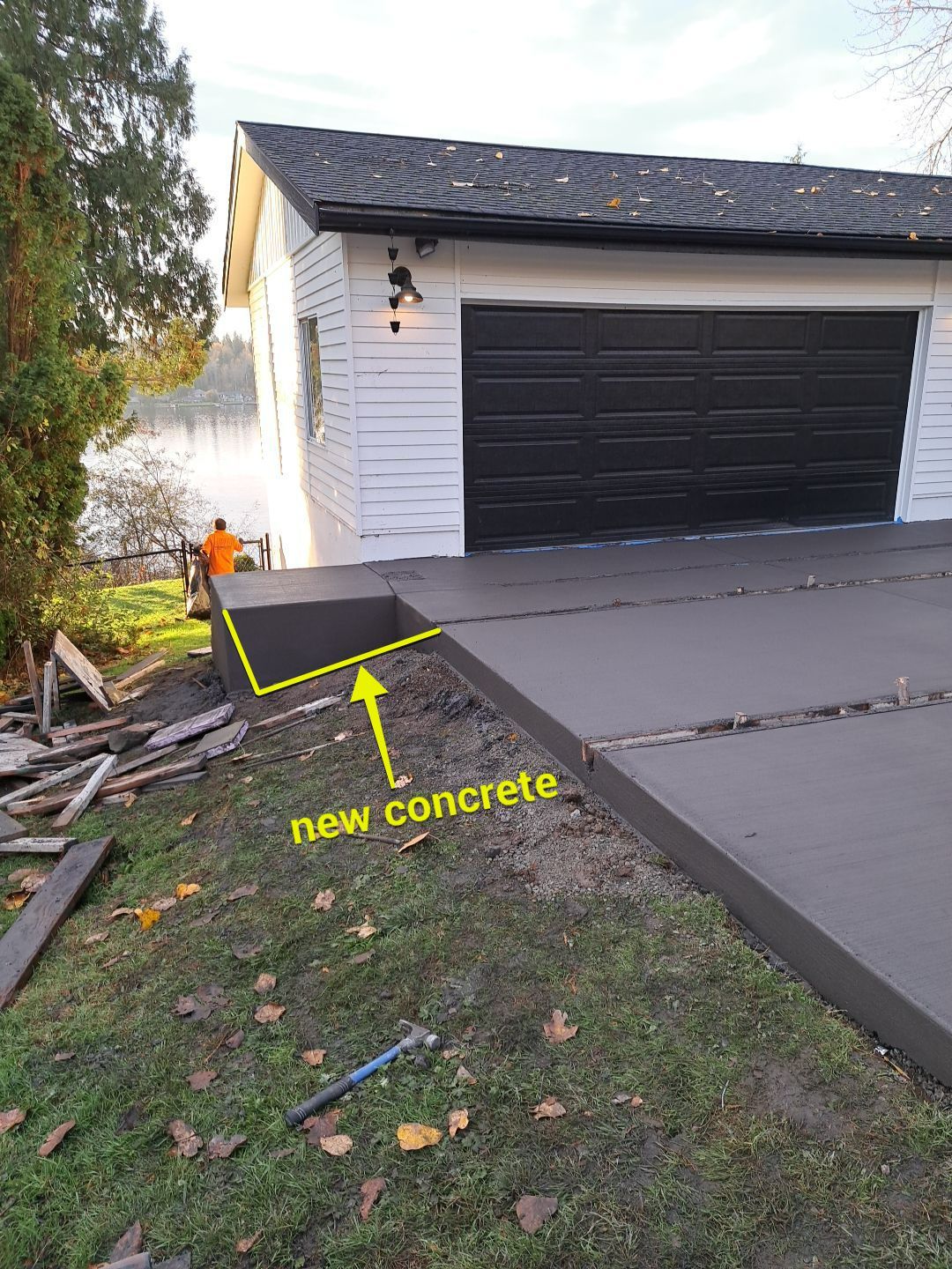 Raphil Haswega Concrete Driveway  by Jireh Asphalt & Concrete Inc 