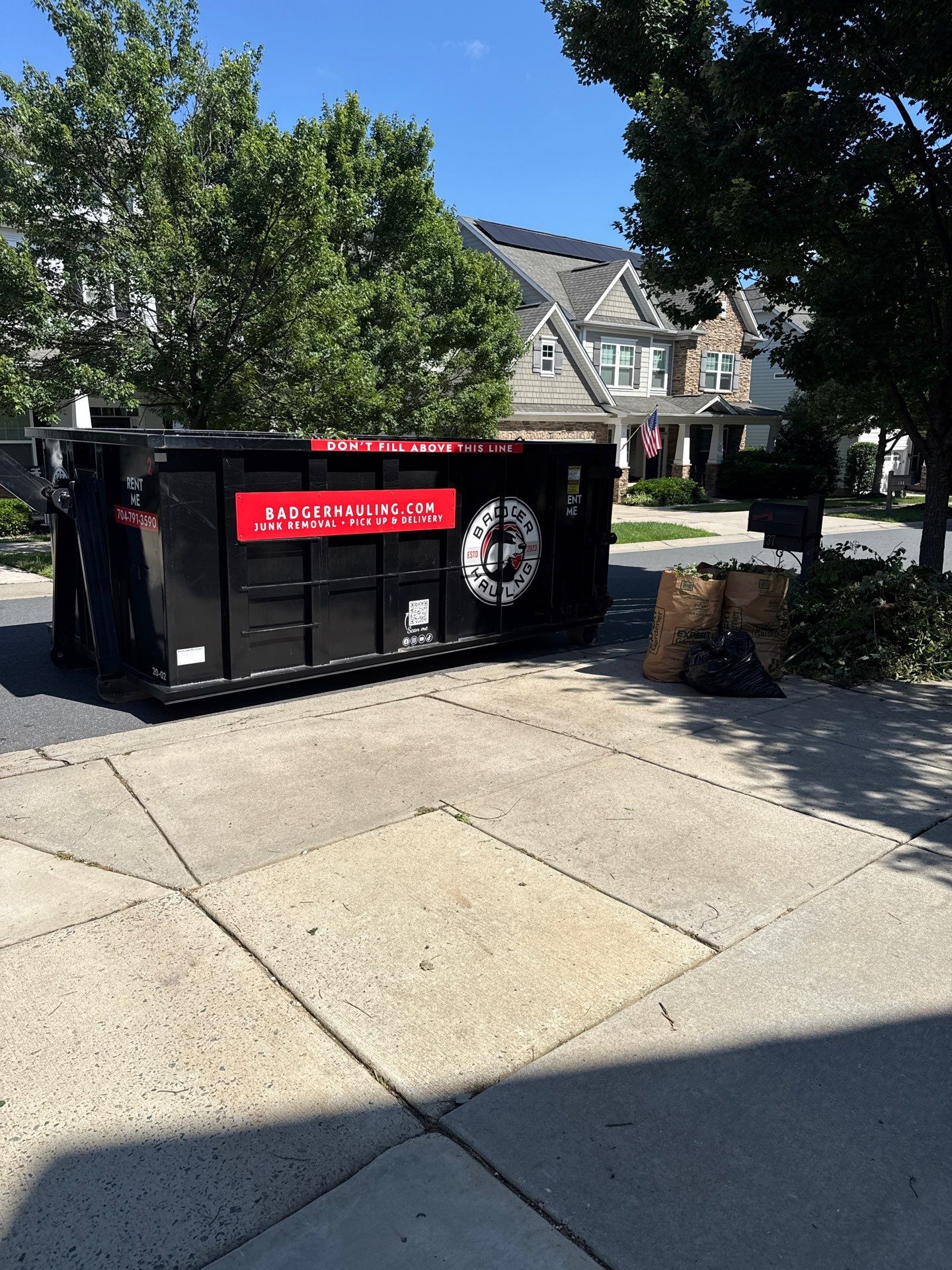 Junk Removal Waxhaw by Badger Hauling