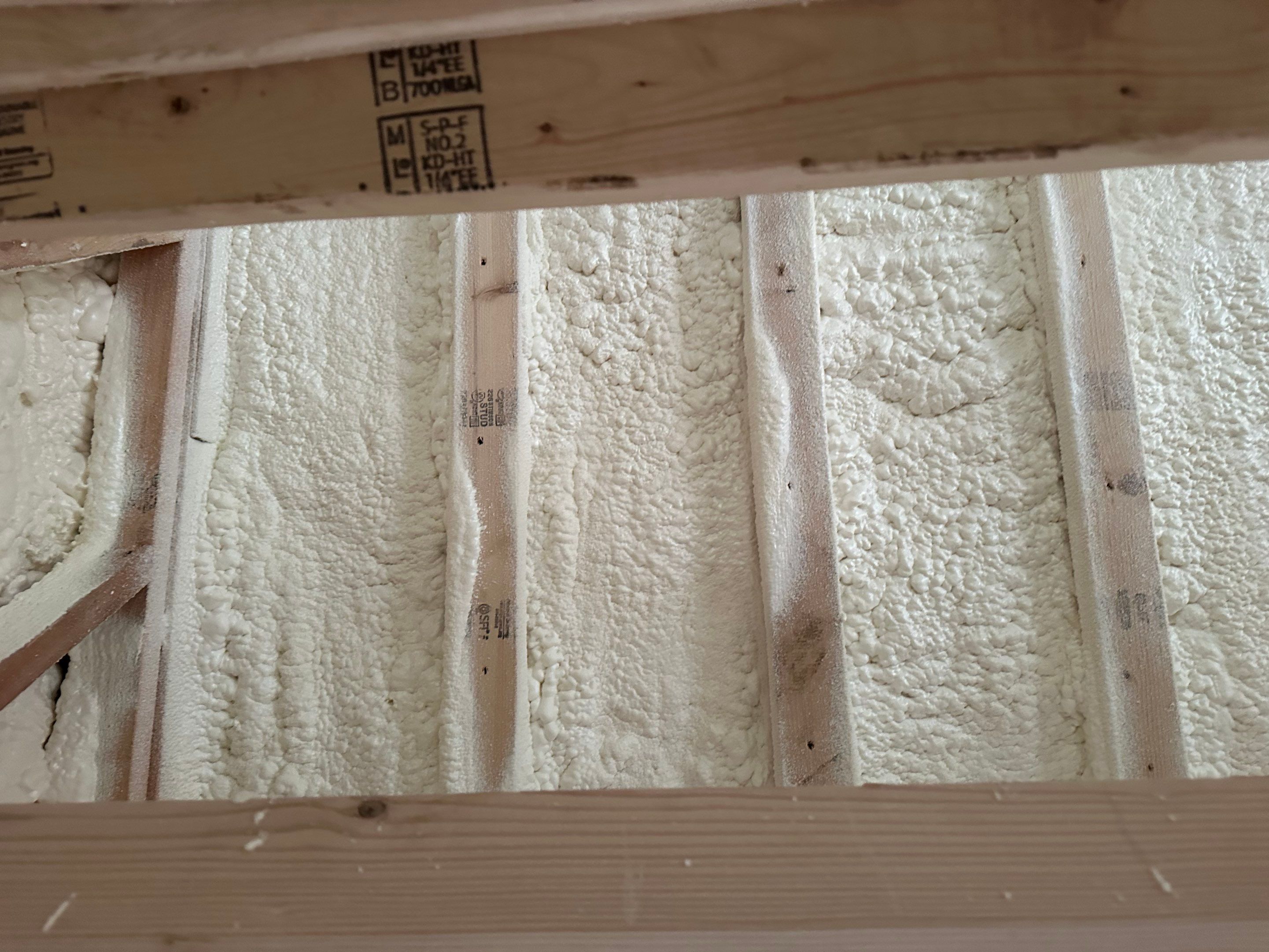 Attic Insulation using Closed Cell Spray Foam by NYS Foam & Energy