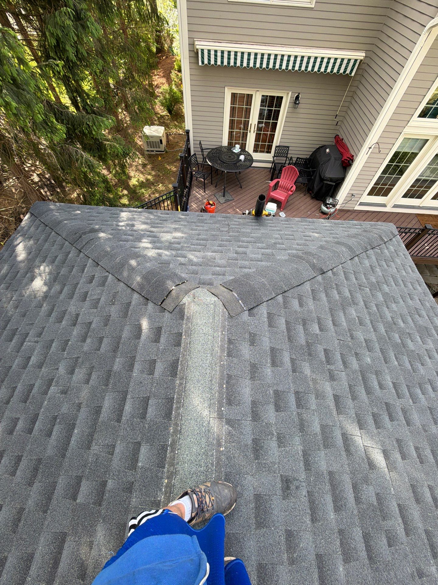 New Deck With a Screened In Porch In Mendham, New Jersey by deck guardian