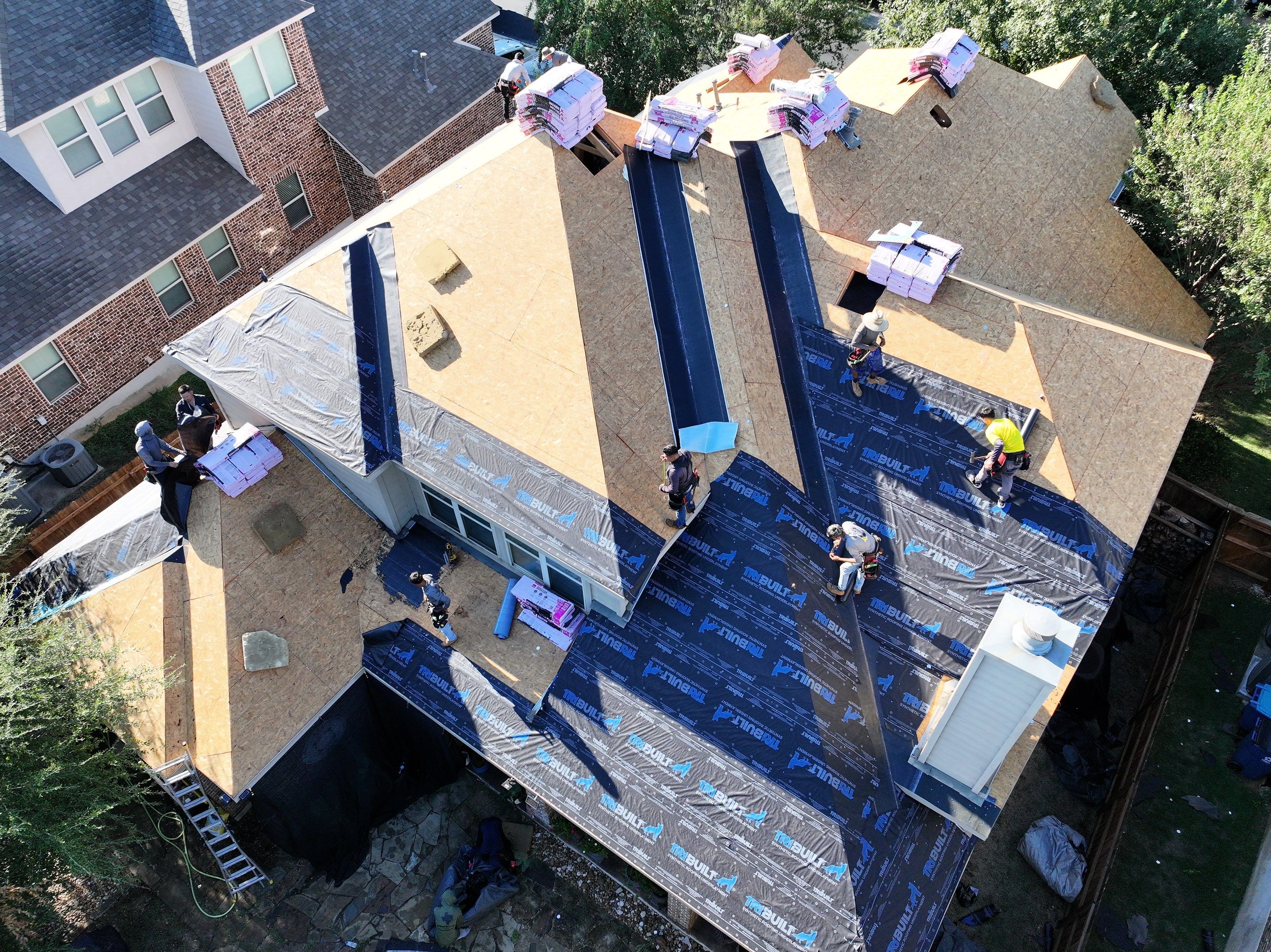 Residential Roof Replacement by Premier Roofing and Contracting
