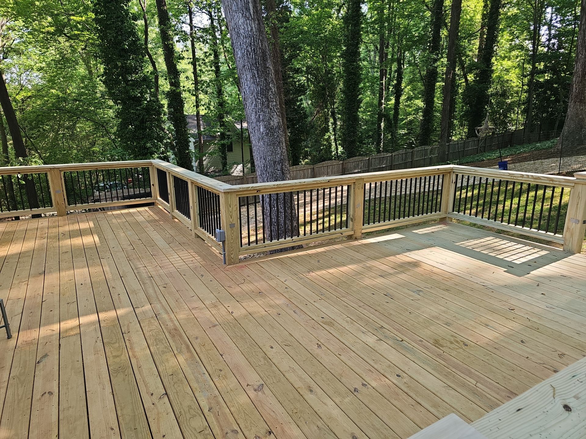 New Deck Construction & Site Improvements by Billy Weatherspoon Contractor
