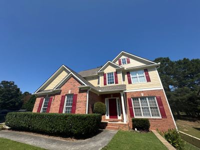Complete Exterior House Painting and Deck Staining in Lawrenceville