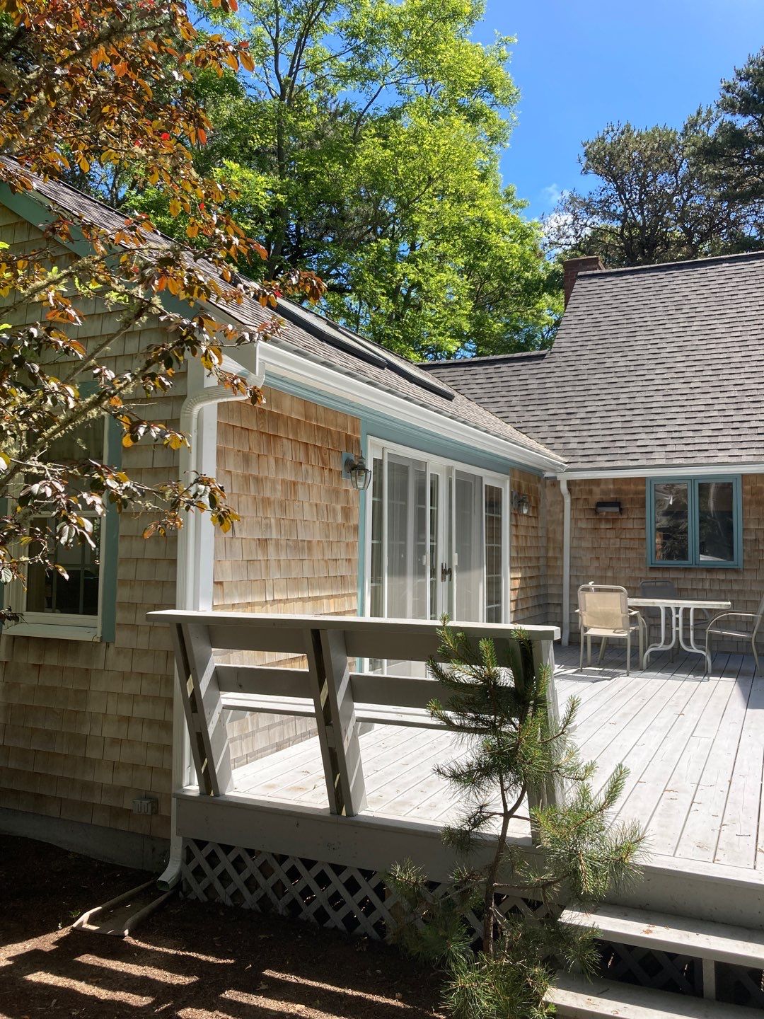 Gutter Installation using 5" Duo Pro K-Style Aluminum Gutter in Eastham, MA by Gutter Pro Enterprises