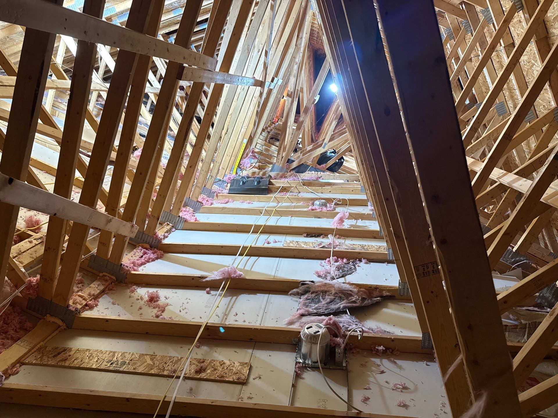 Attic Insulation Upgrade and Air Sealing in Shadyside, Ohio by Home Environment Solutions