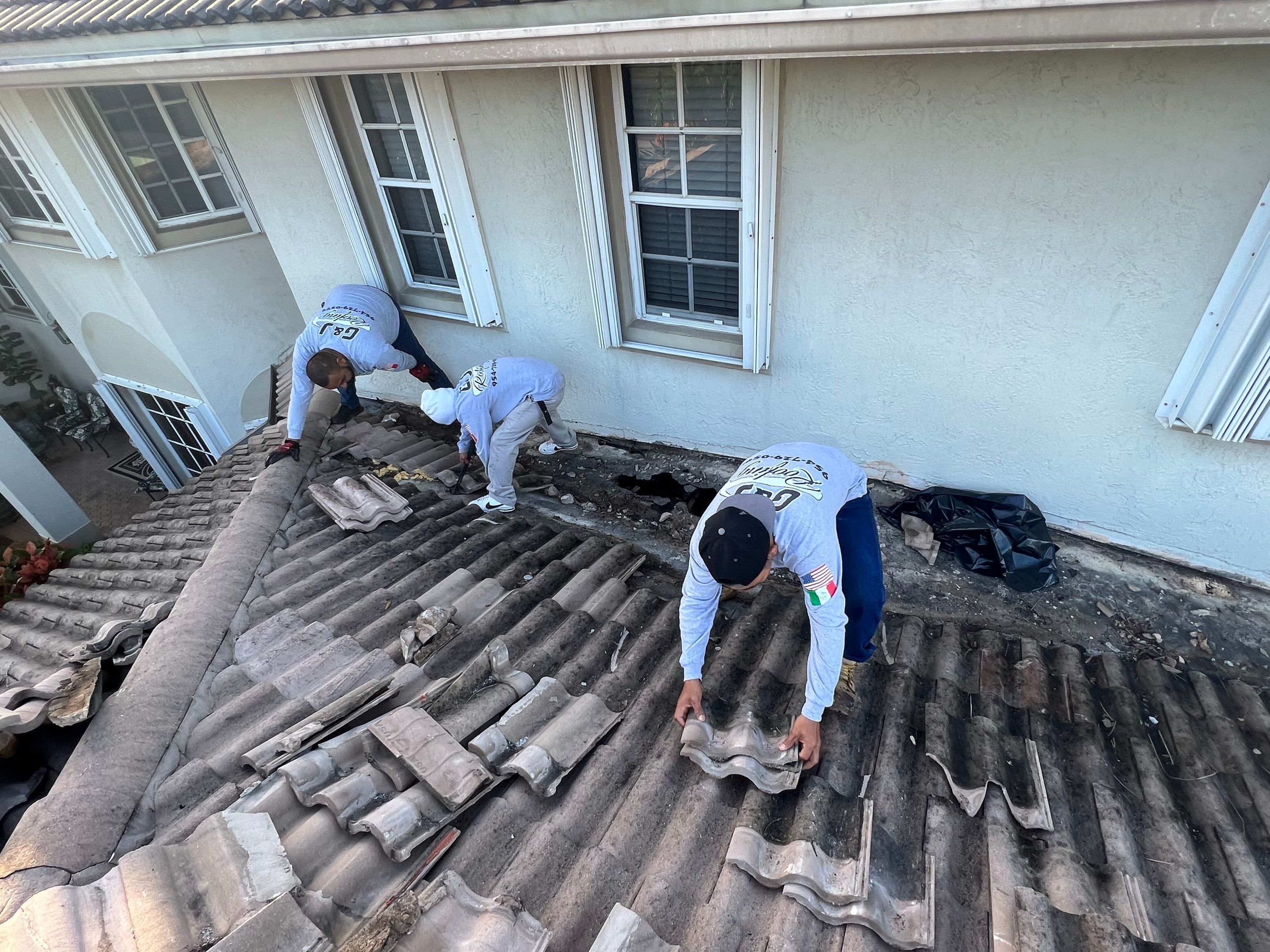 SW 26th St., Davie, FL by G&J Roofing 