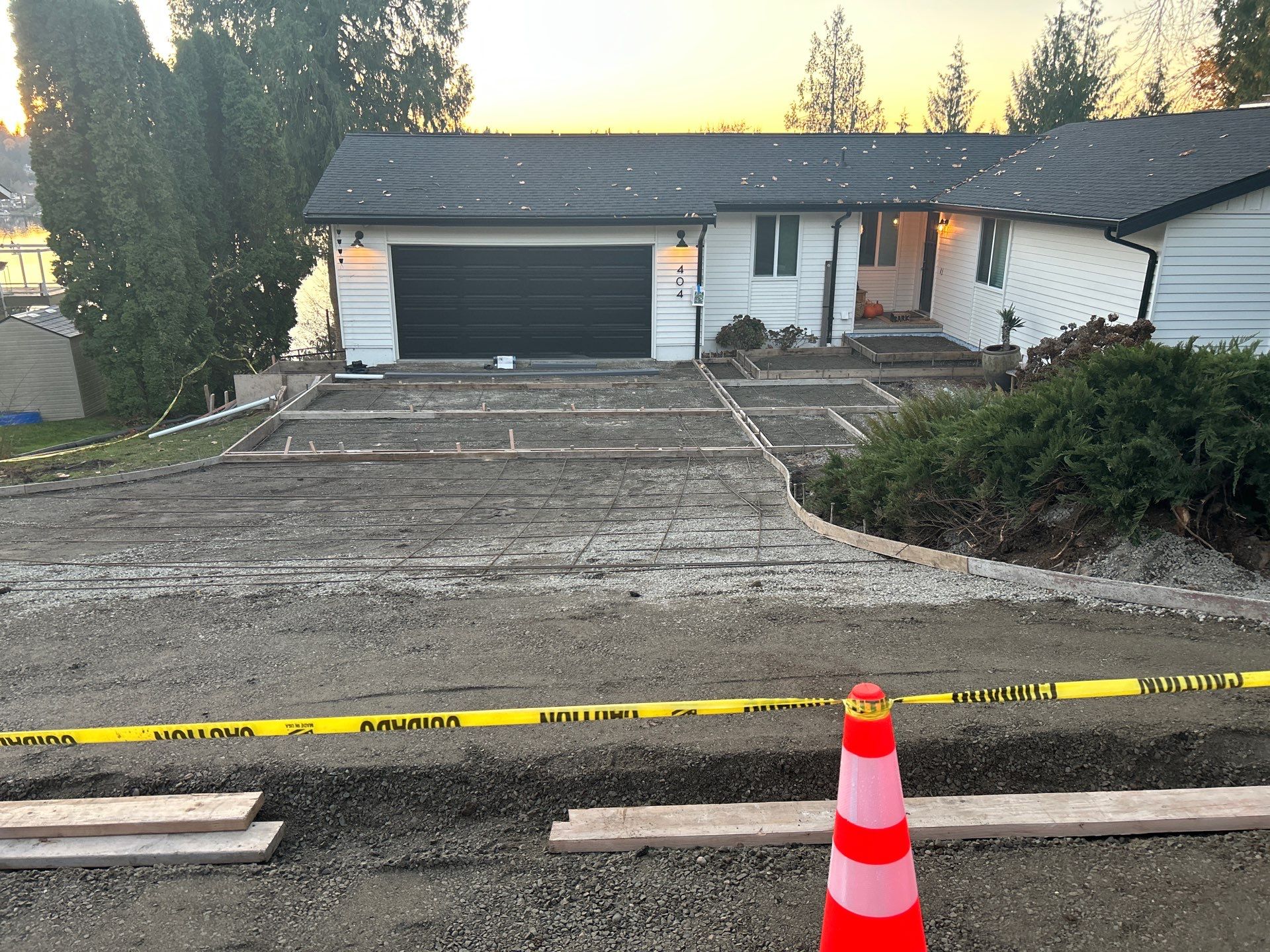 Raphil Haswega Concrete Driveway  by Jireh Asphalt & Concrete Inc 