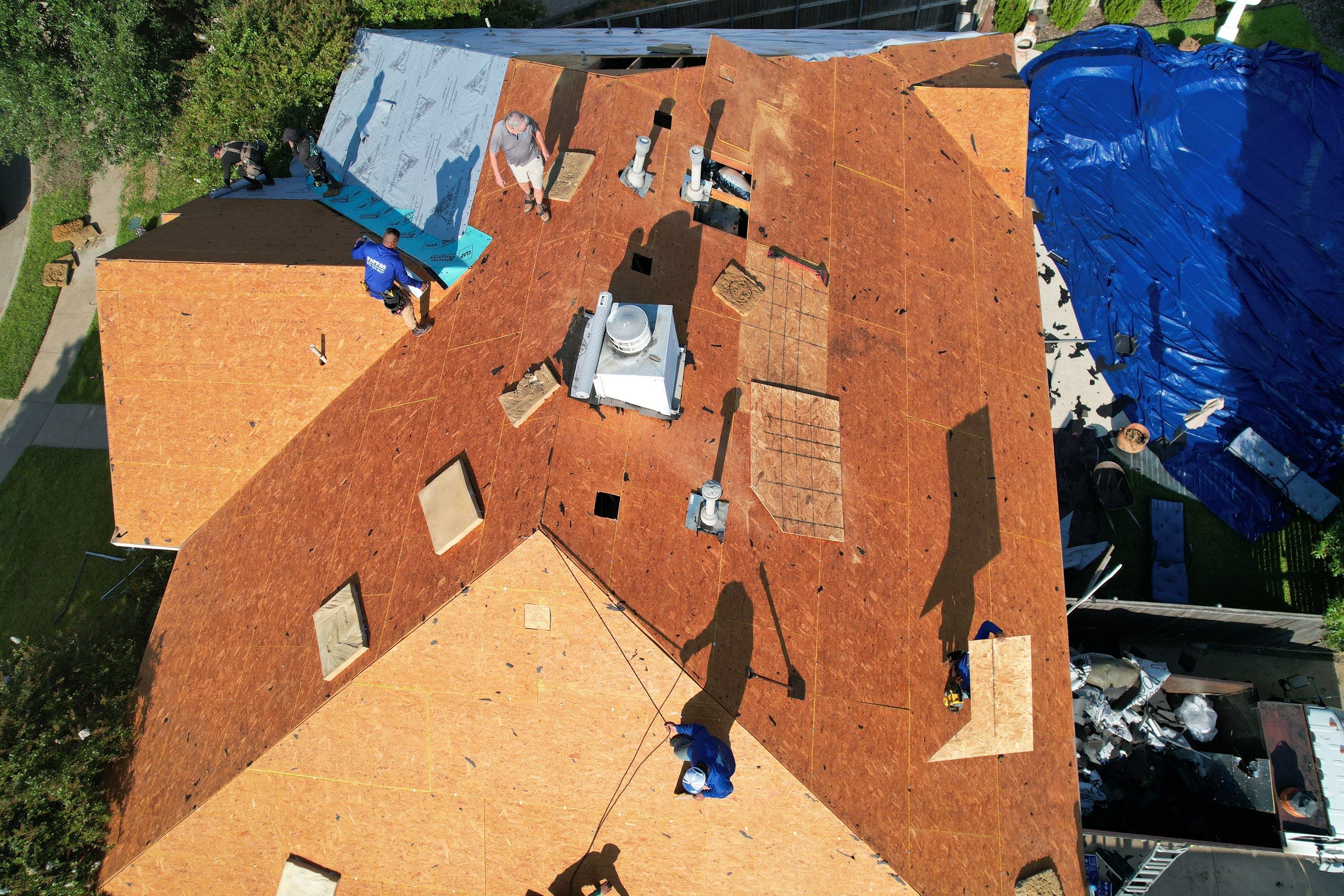 Project in Allen by Zeus Exteriors