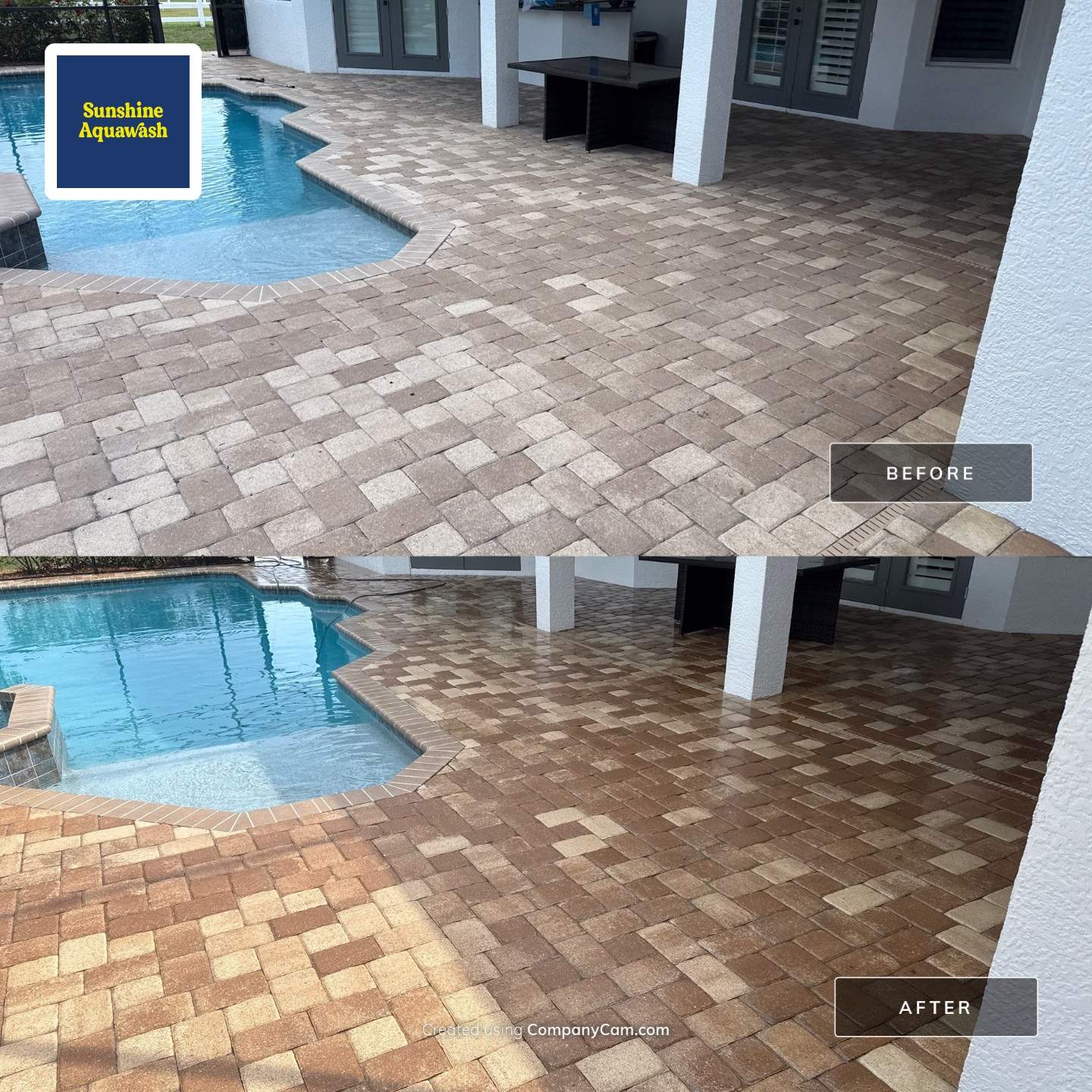 Comprehensive Exterior Cleaning for 2-Story Home in Foxbrook Community – Parrish, FL by Sunshine AquaWash