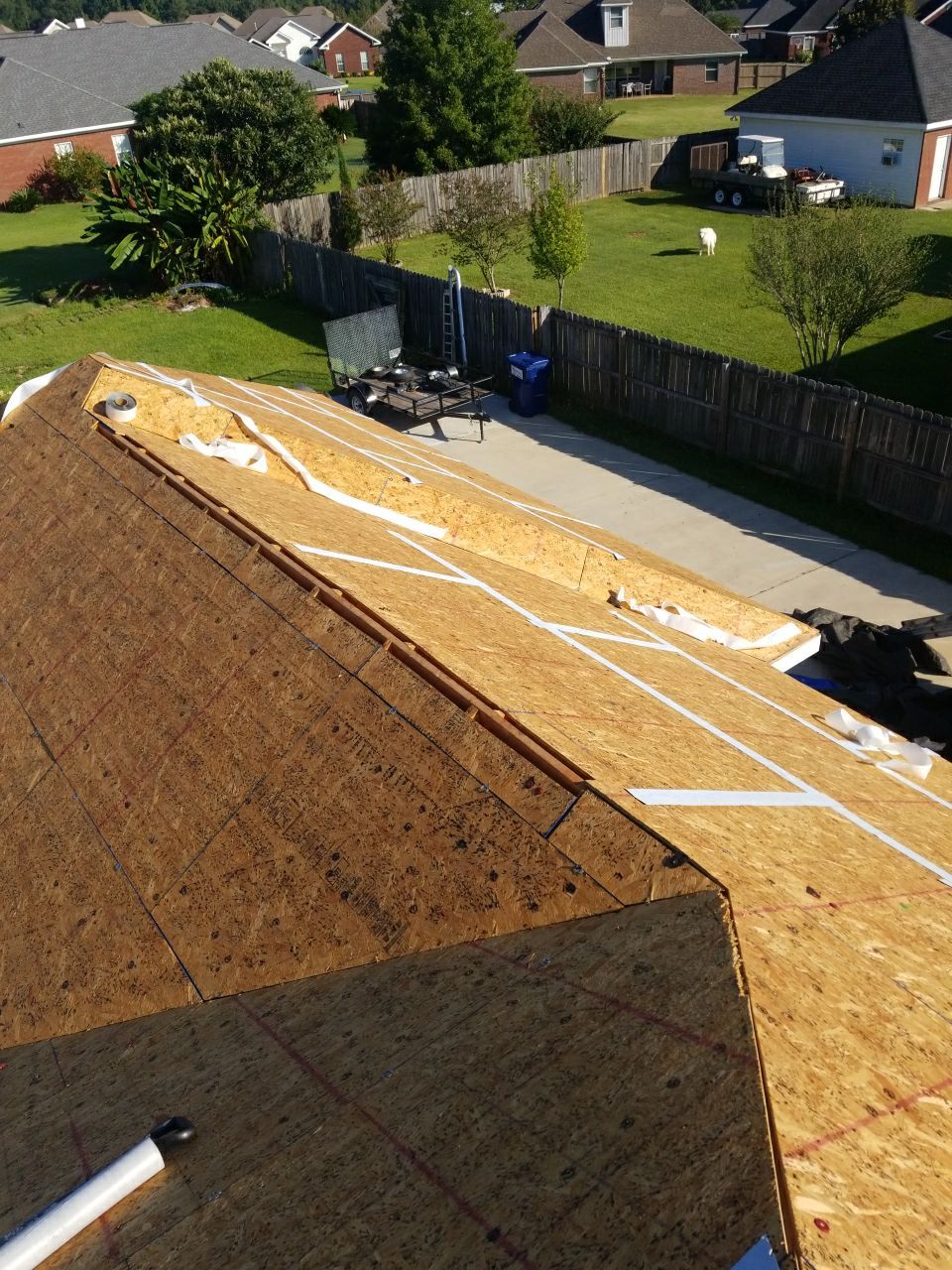 Residential Roofing Installation using Roof Replacement by American Roofing & Construction LLC