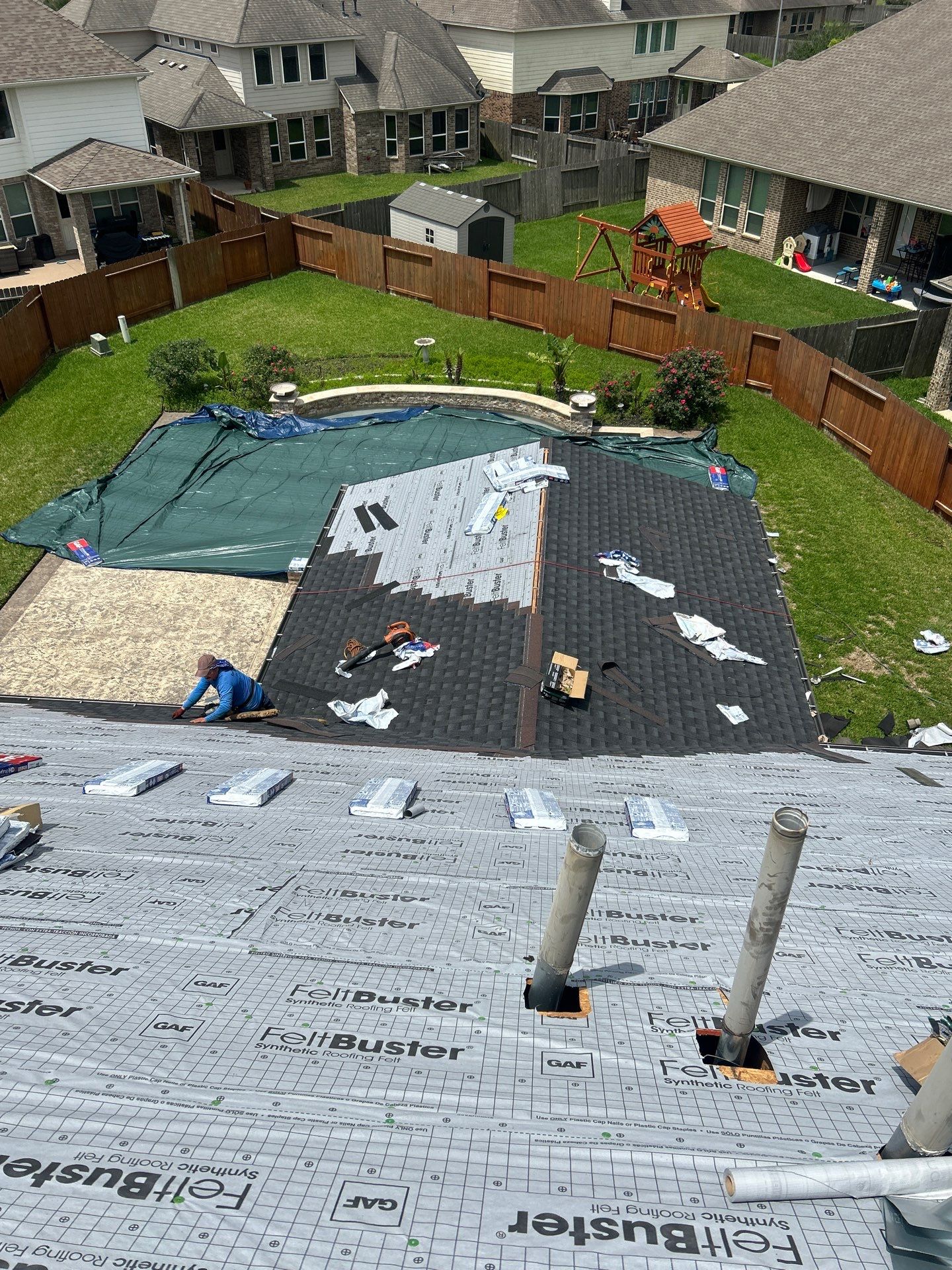 Roof Replacement in Rosenberg TX by Roof Repair Company