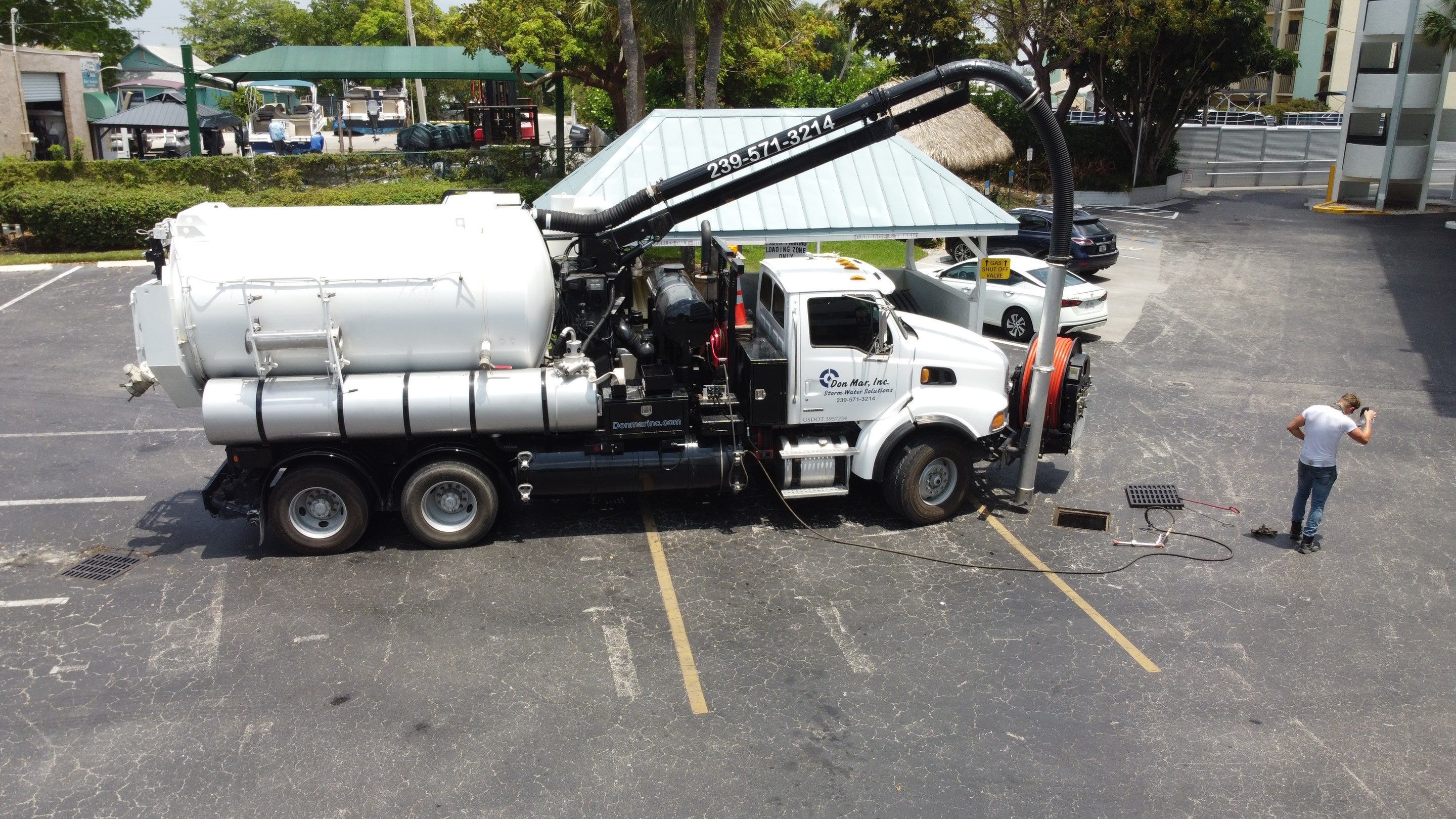 Marco Island Condo Stormwater System Maintenance by Don Mar, Inc. Storm Water Solutions