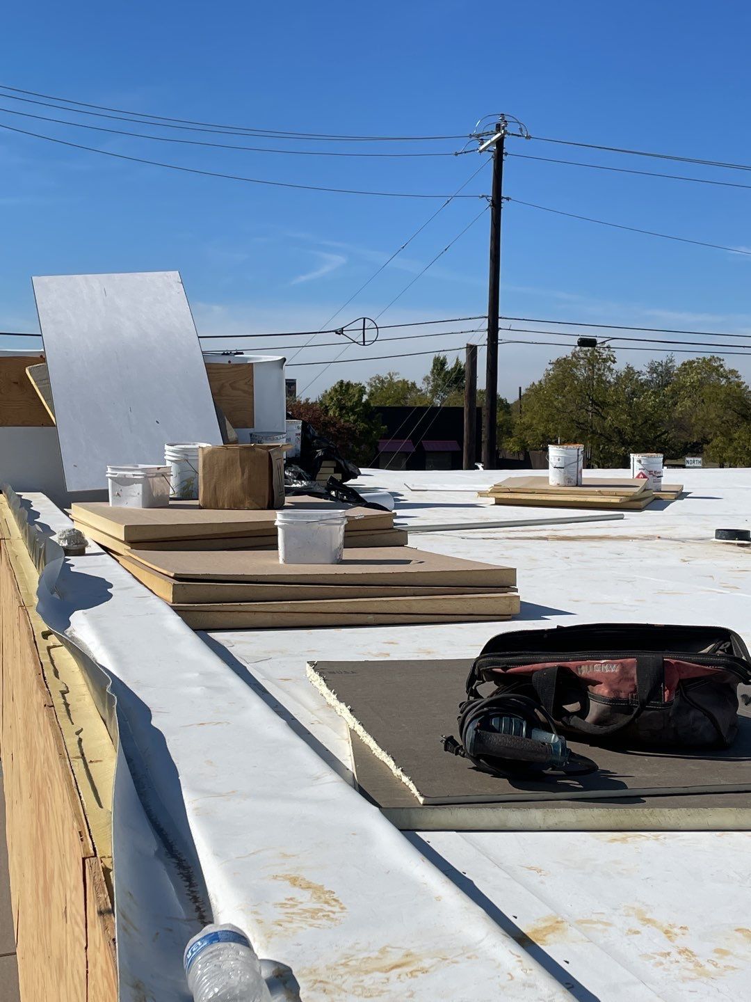 Bank of America - Commercial Roofing Installation using GAF Everguard TPO by Roof Experts