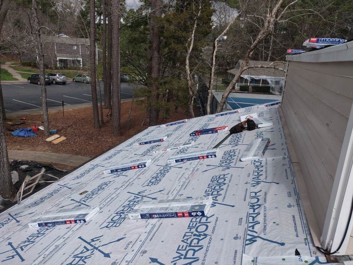 The Forest Apts. - Club House - Re-Roof by American Roofing NC