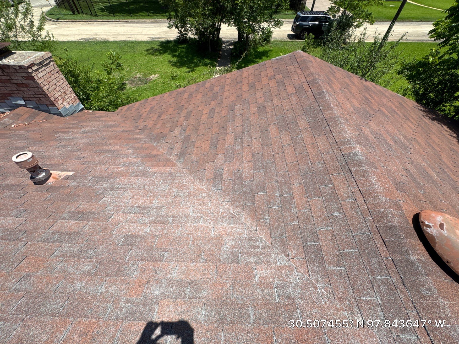 Residential Roof Replacement using GAF - HDZ - Pewter Gray by Action Exteriors Austin