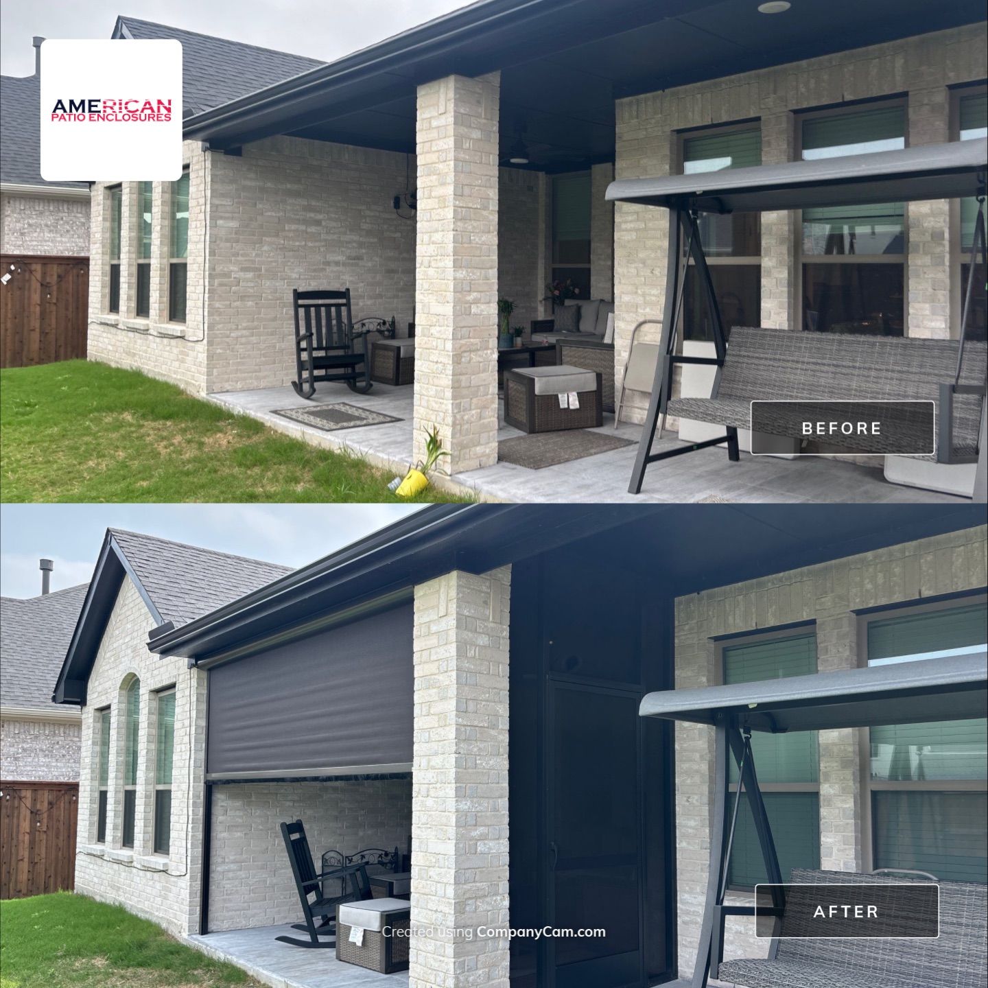 Project in Prosper by American Patio Enclosures