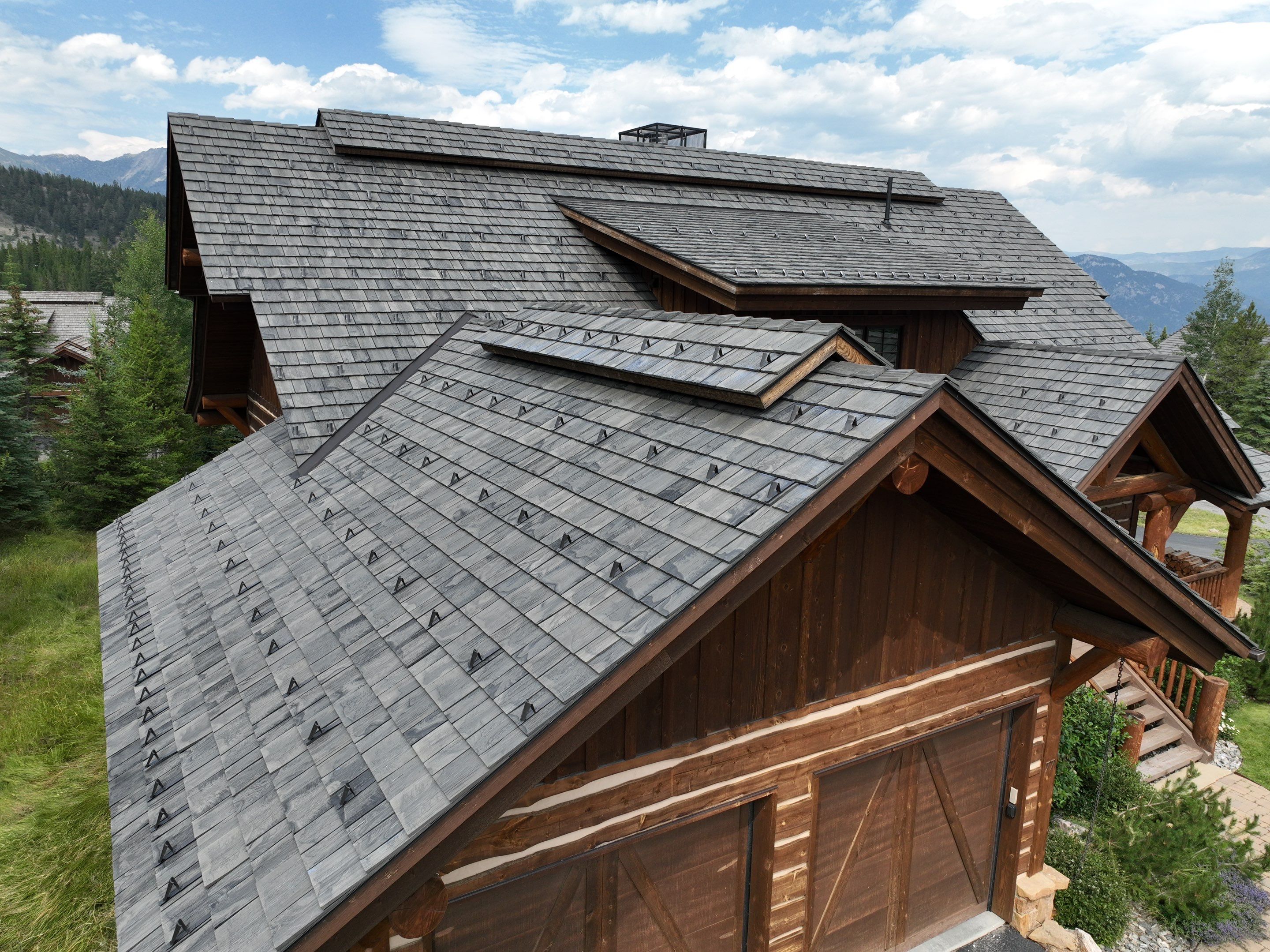 Brava Shake - Canyon Gray  by Montana Roofing Solutions
